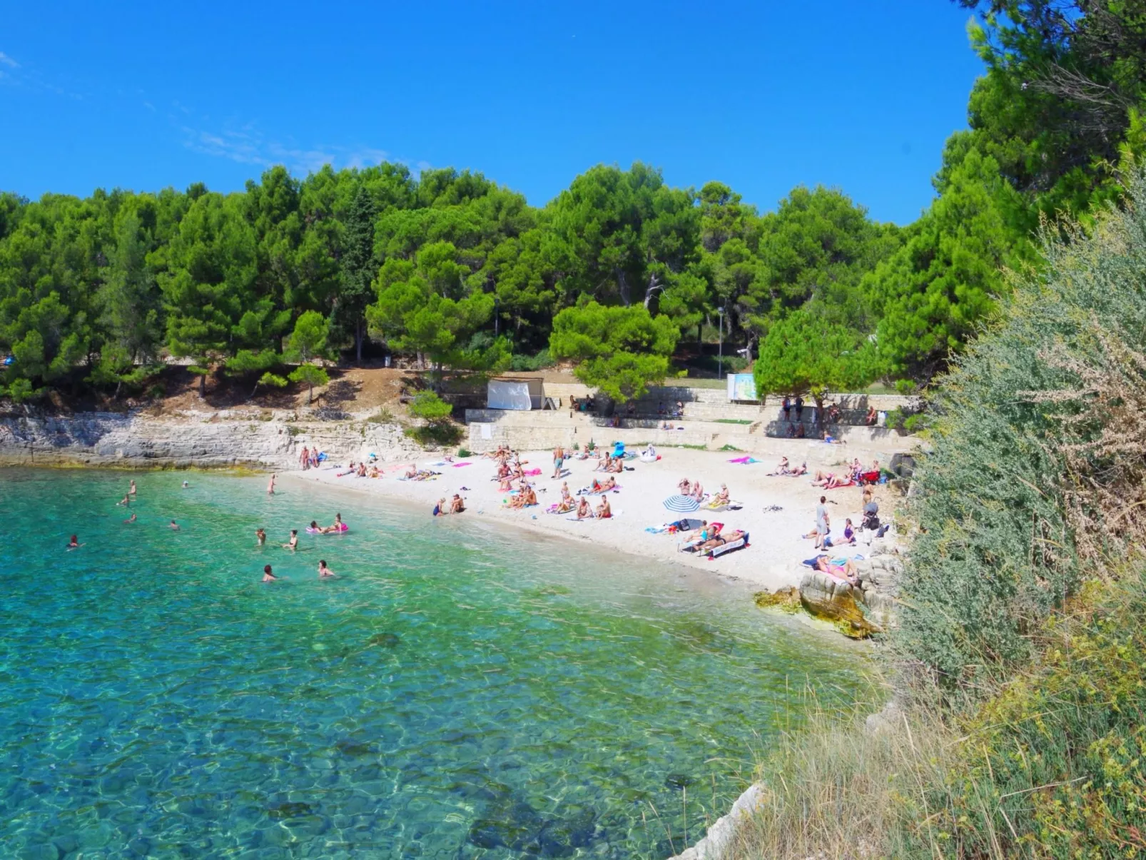 200m vom Strand entfernt-Dehors