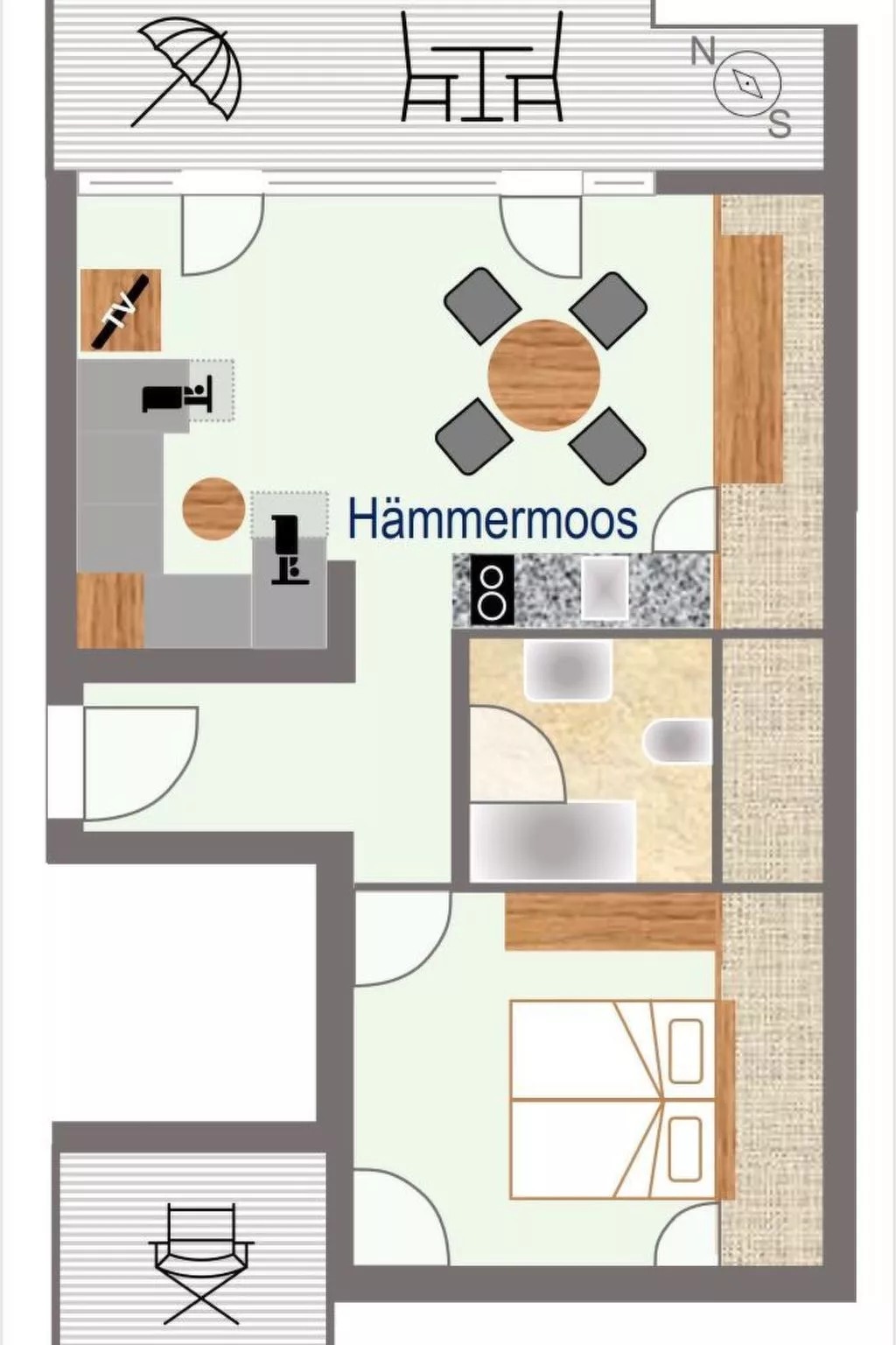 Appartement "Glücksmomente"-Drinnen