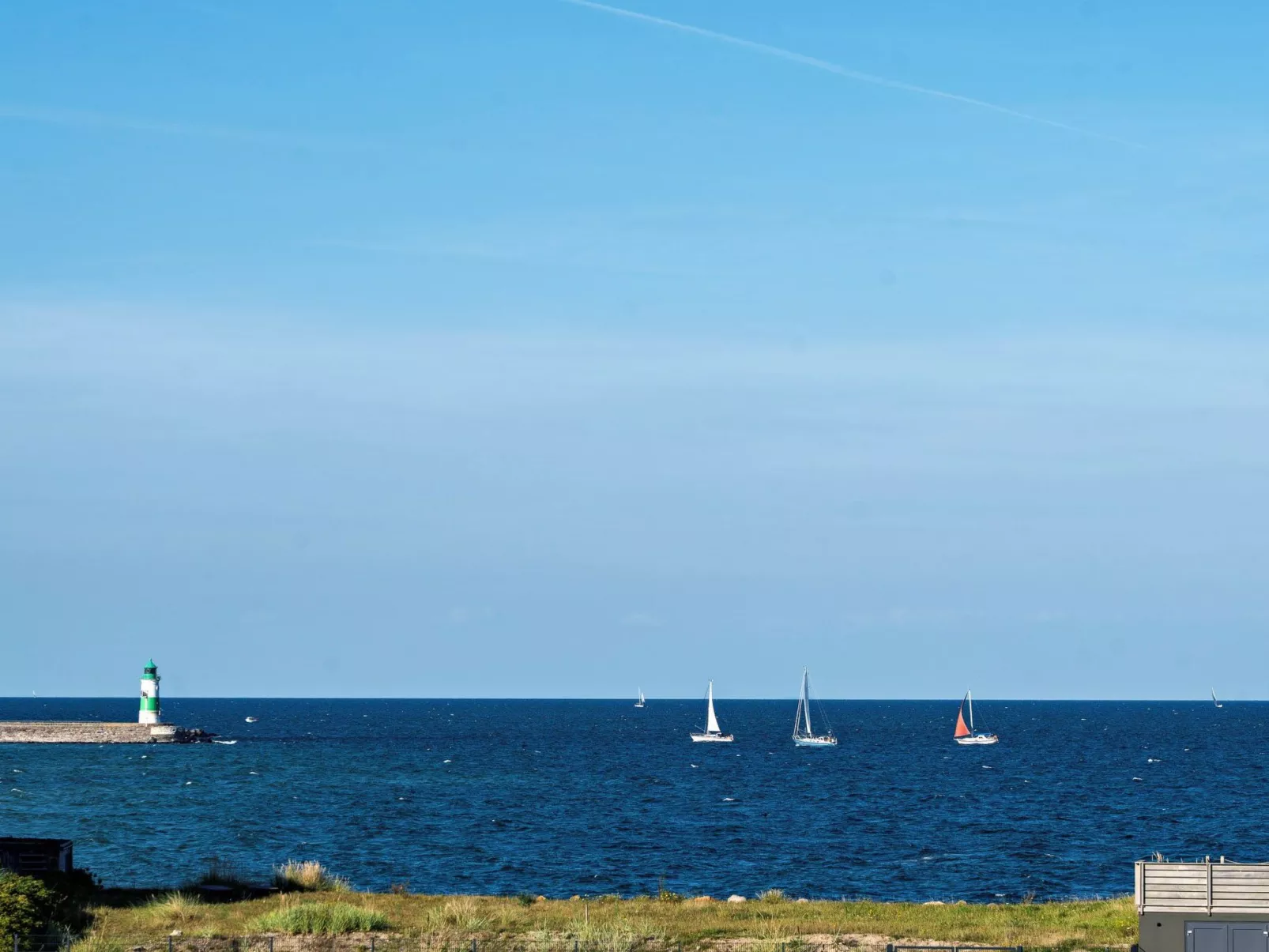 Strand Hus by Seeblick Ferien ORO direkt am Strand-Draußen