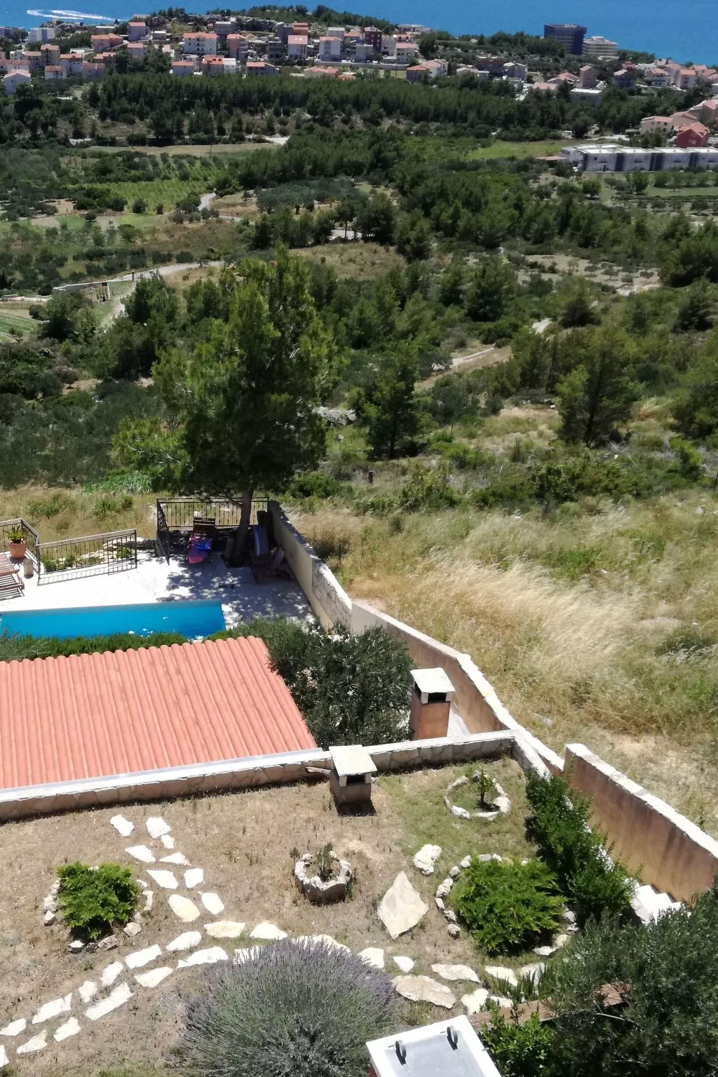 "Villa Petar" mit Infinity Pool-Draußen