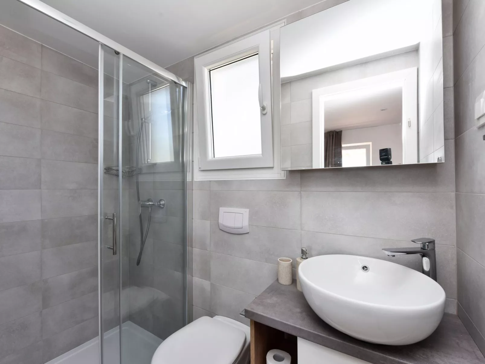 Mobilheim direkt am Strand-Inside