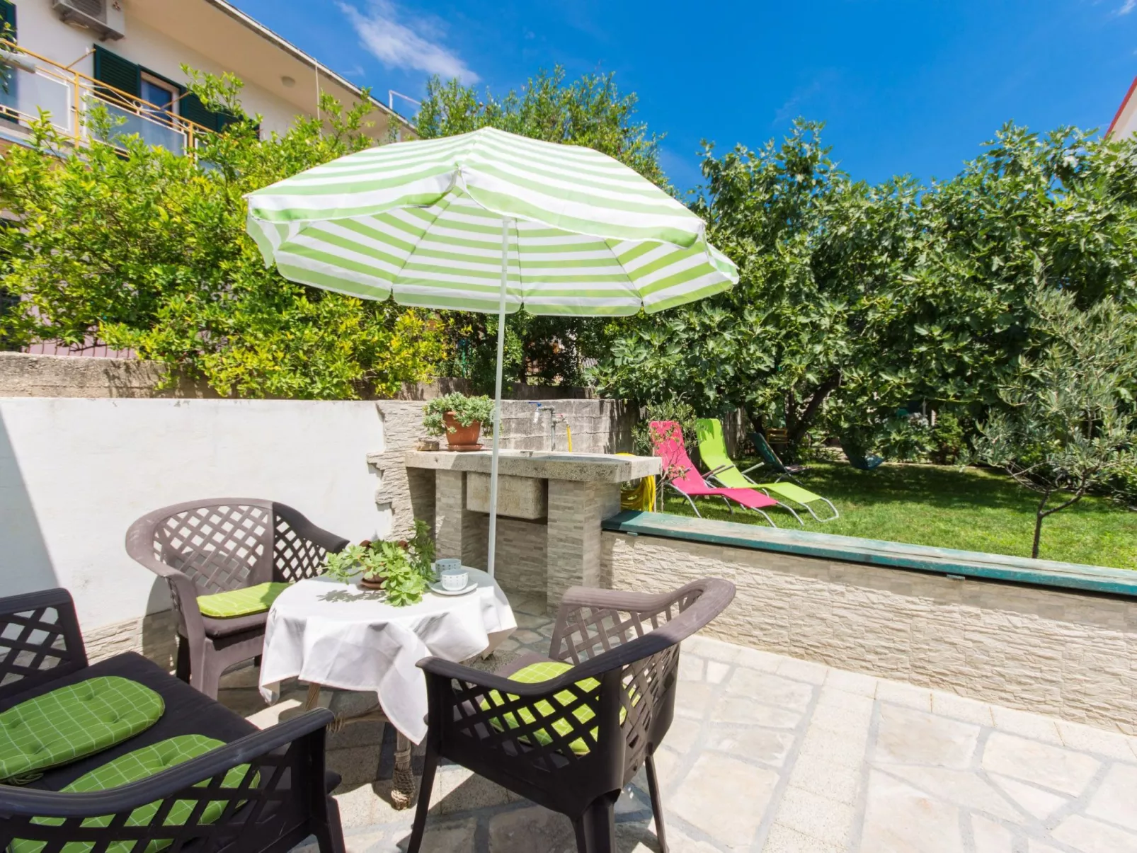 Wohnung "Lorenzo" mit Terrasse-Dehors