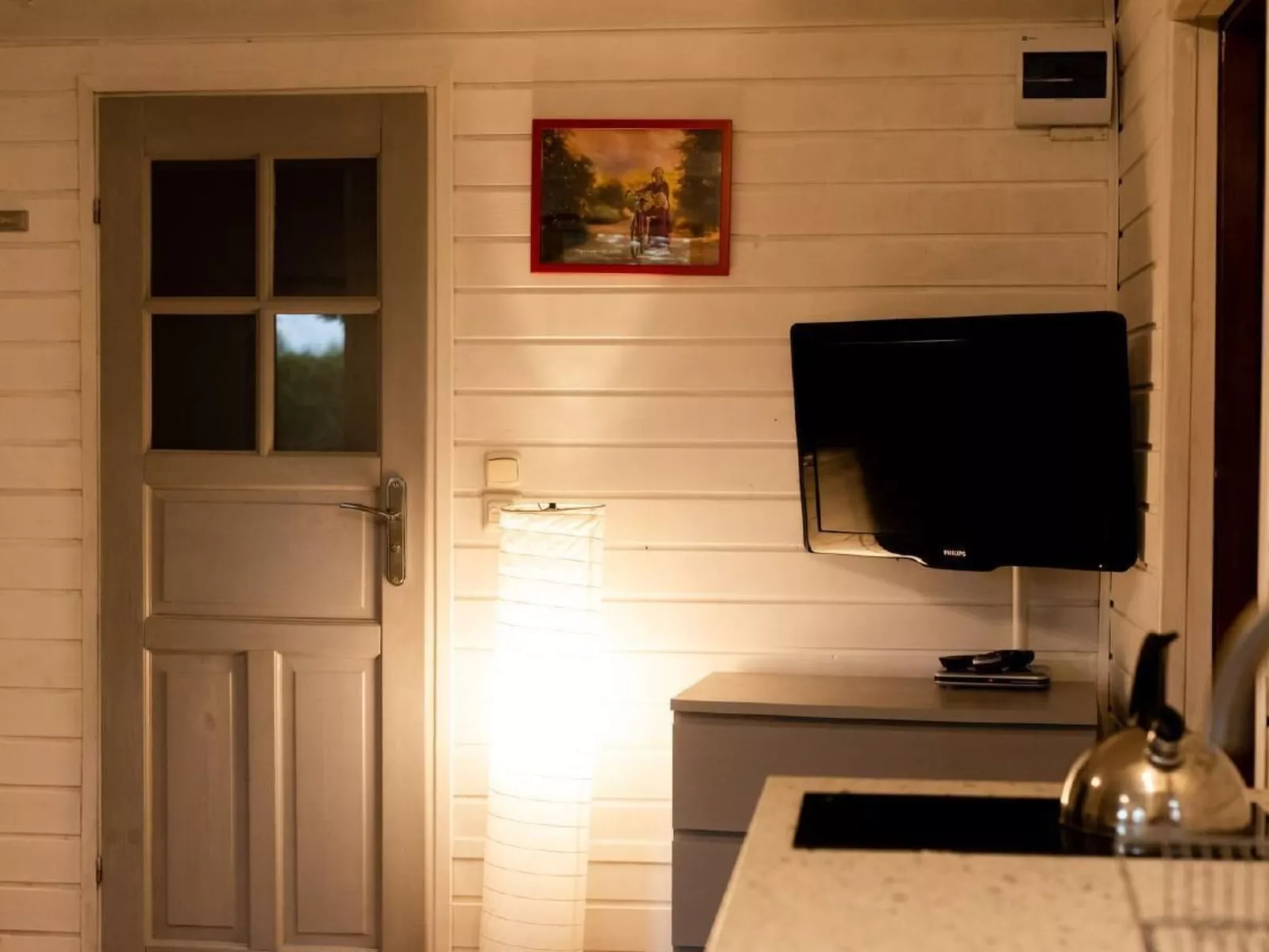 In Kopalino mit Garten, Terrasse und Grill-Dedans