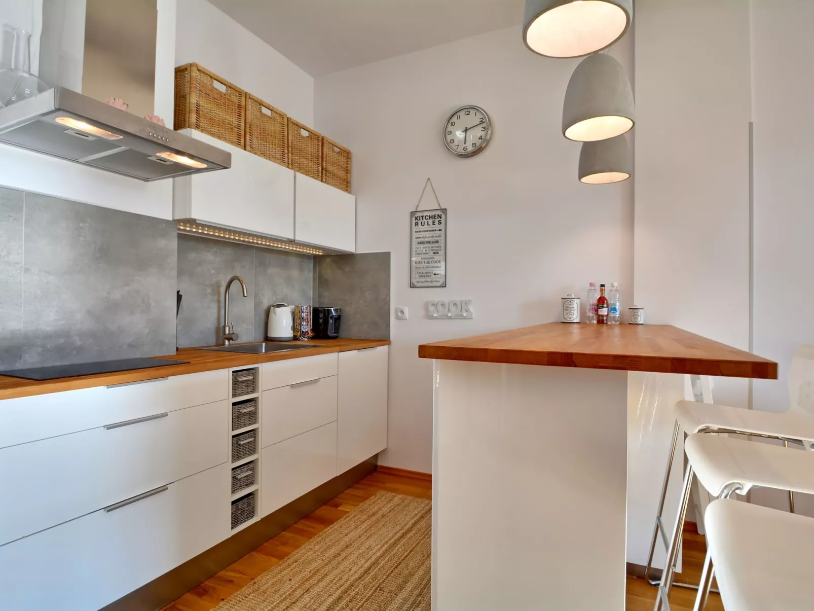 Luxuriöse Wohnung auf einer Düne mit Meerblick-Inside