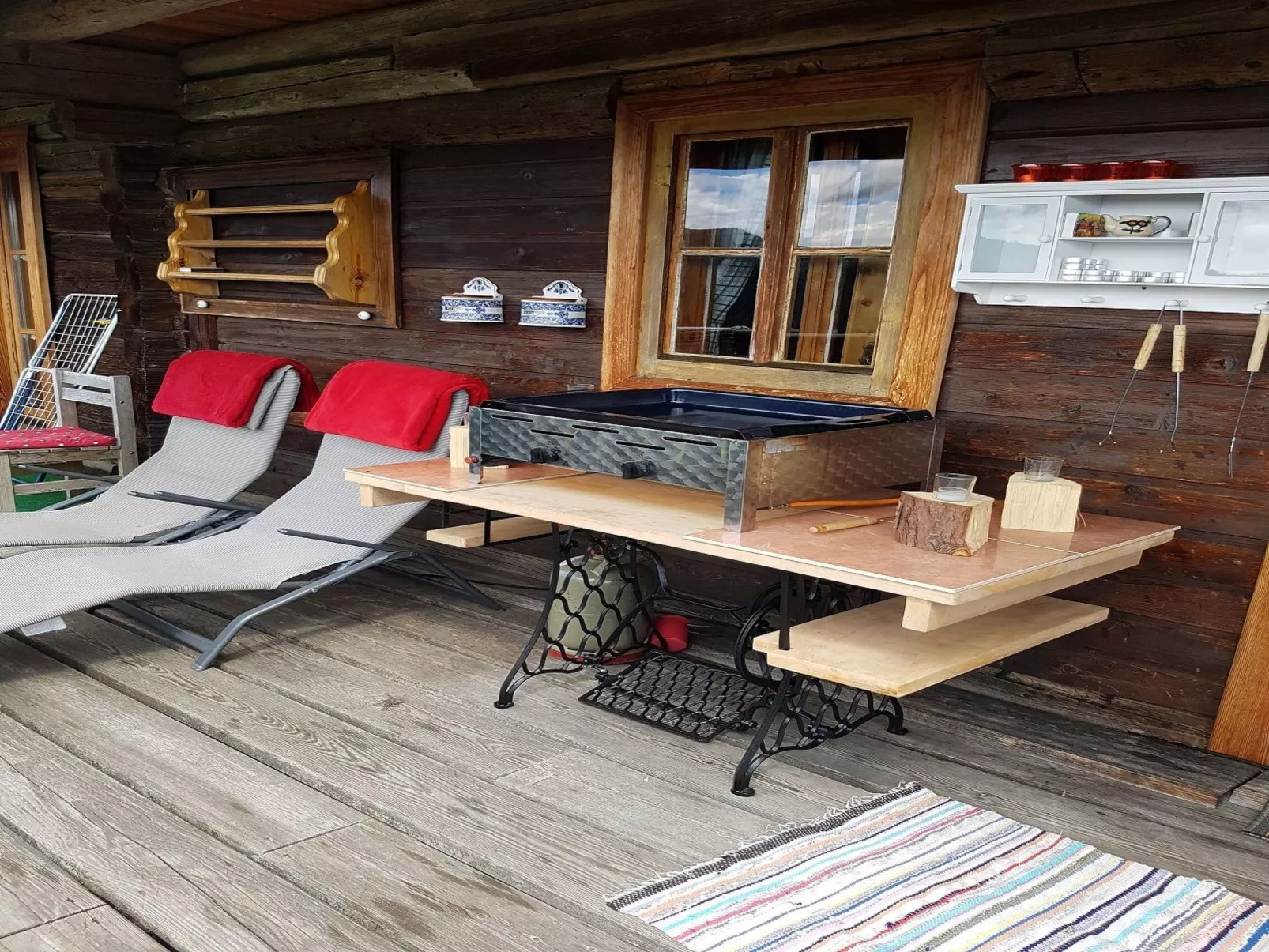 Almhütte Helmut Dischgerbrent in Sankt Margarethen-Outside