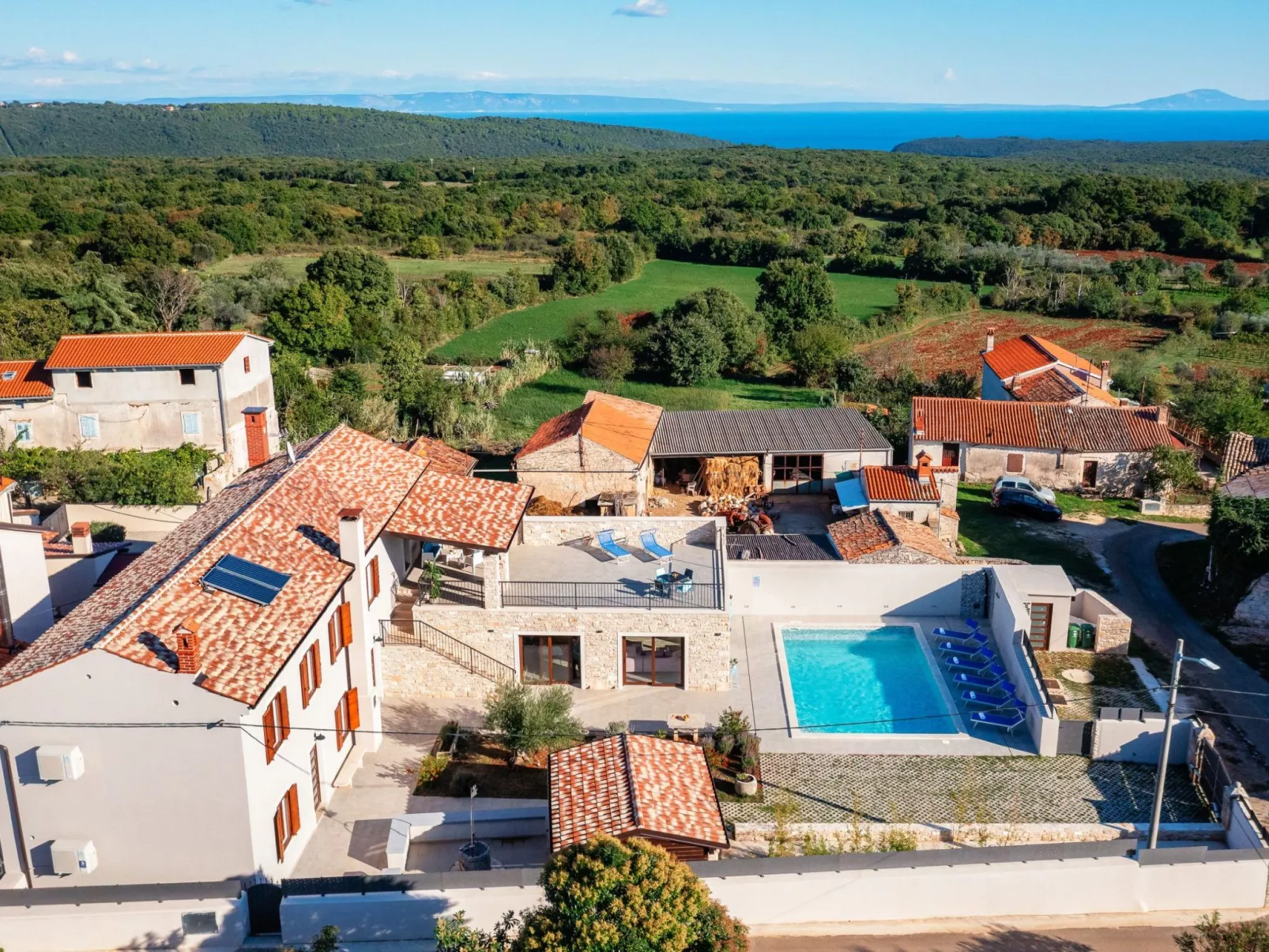 Villa Valtura-Draußen