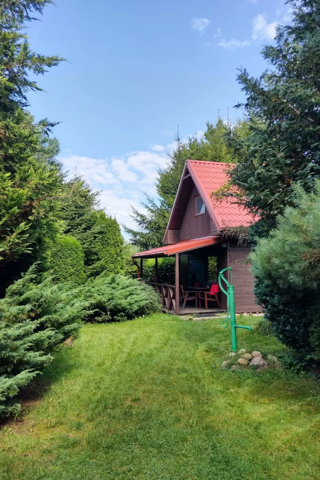 Modernes Ferienhaus in Kopalino mit Grill, Garten und Terrasse-Dehors