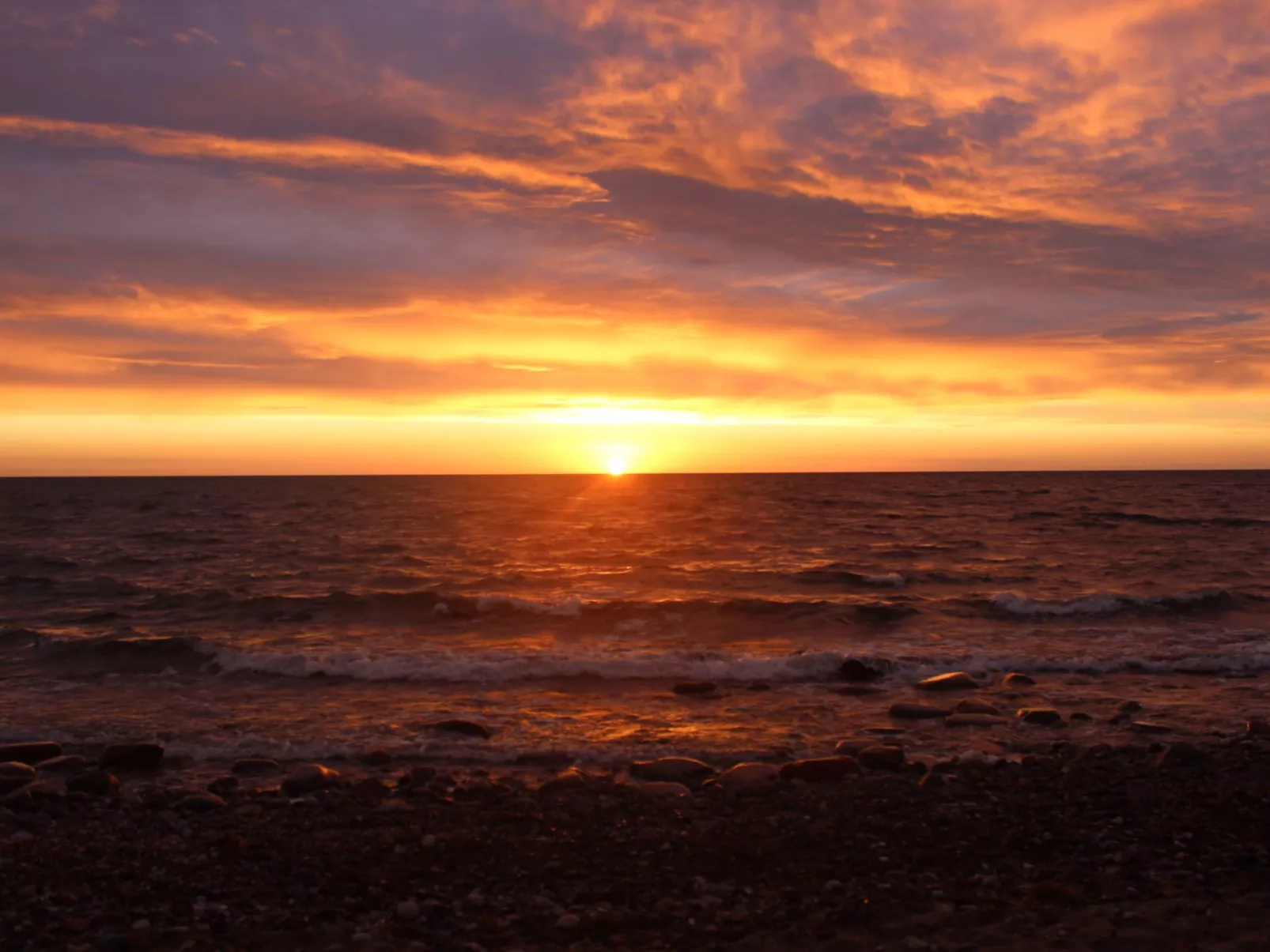 In Dranske an der Ostseeküste Rügens-Draußen