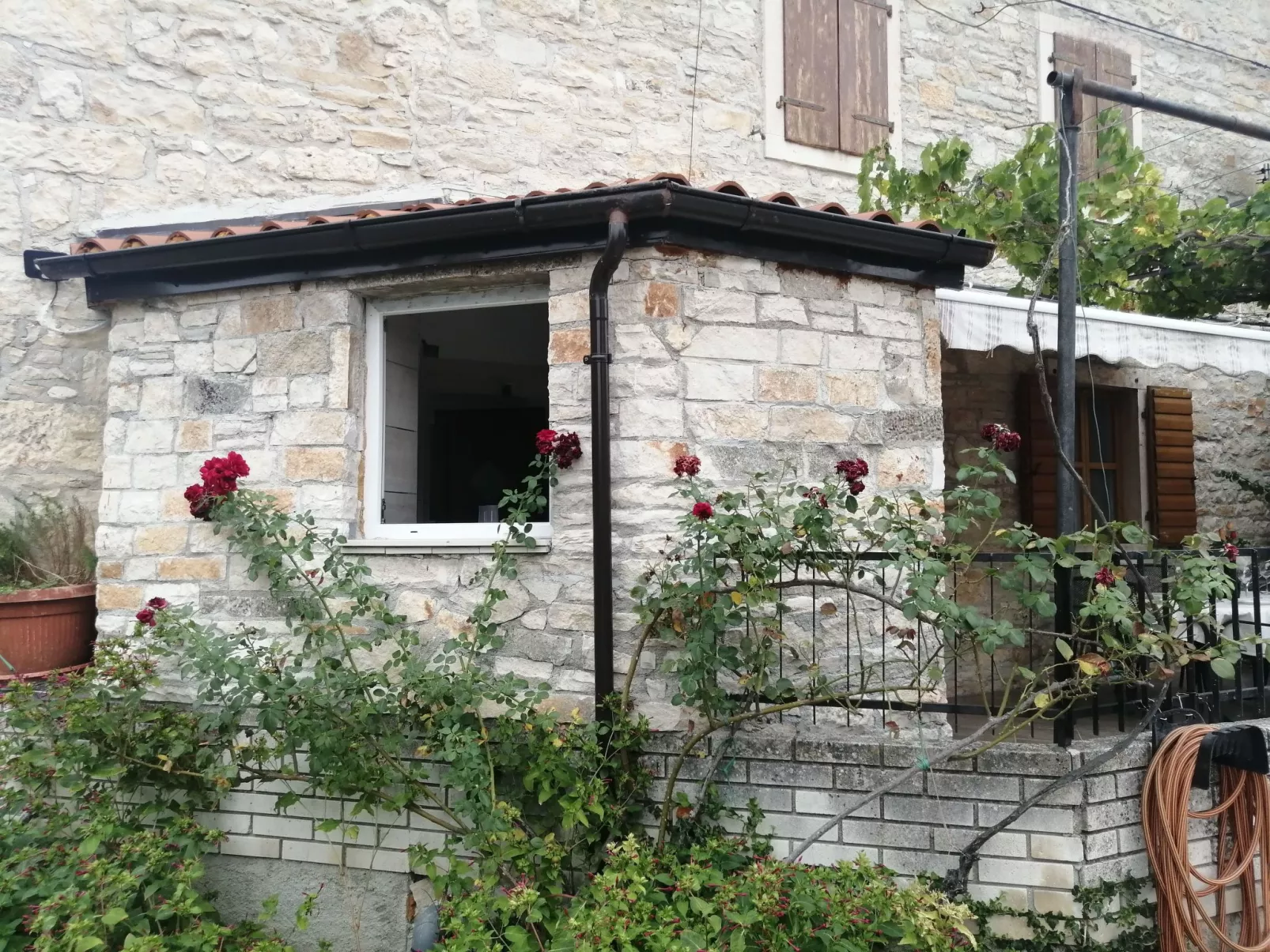 Villa 'Vickovi' mit Gemeinschaftspool-Outside