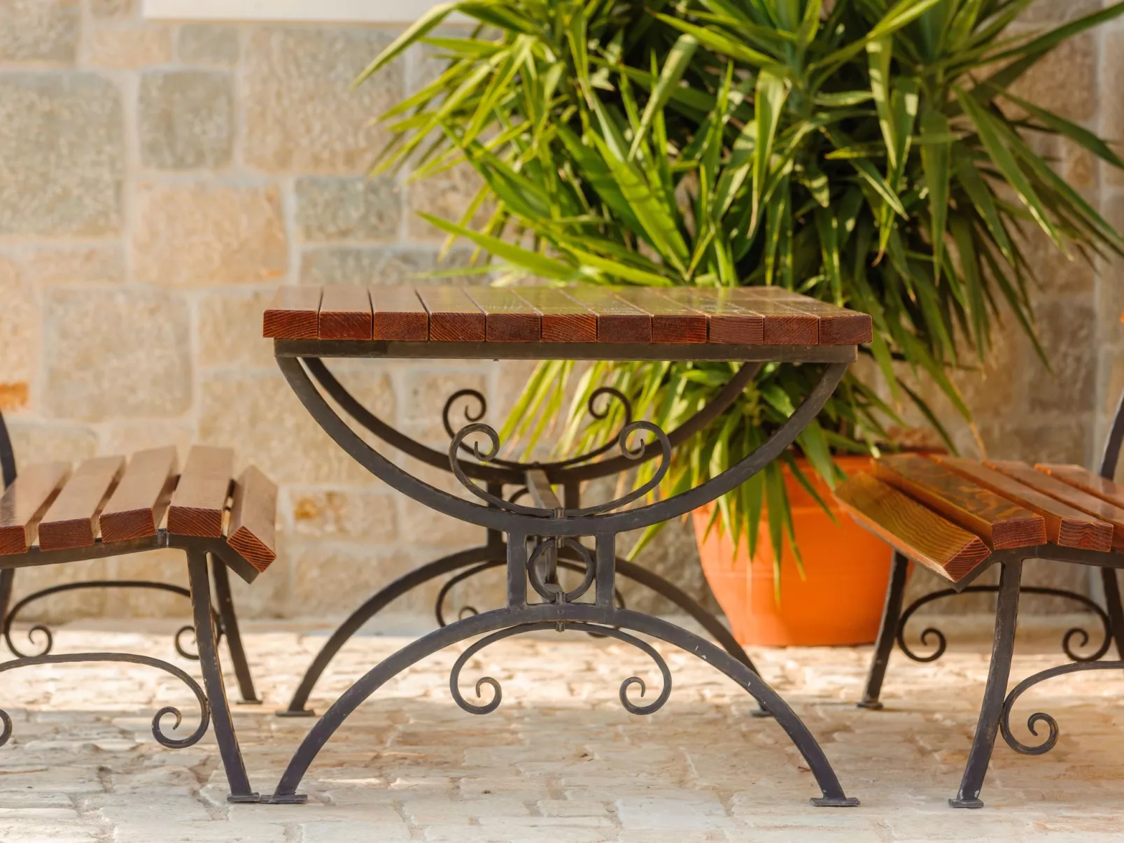 Luxuriöse Steinvilla mit privatem Swimmingpool und herrlichem Meerblick-Dehors