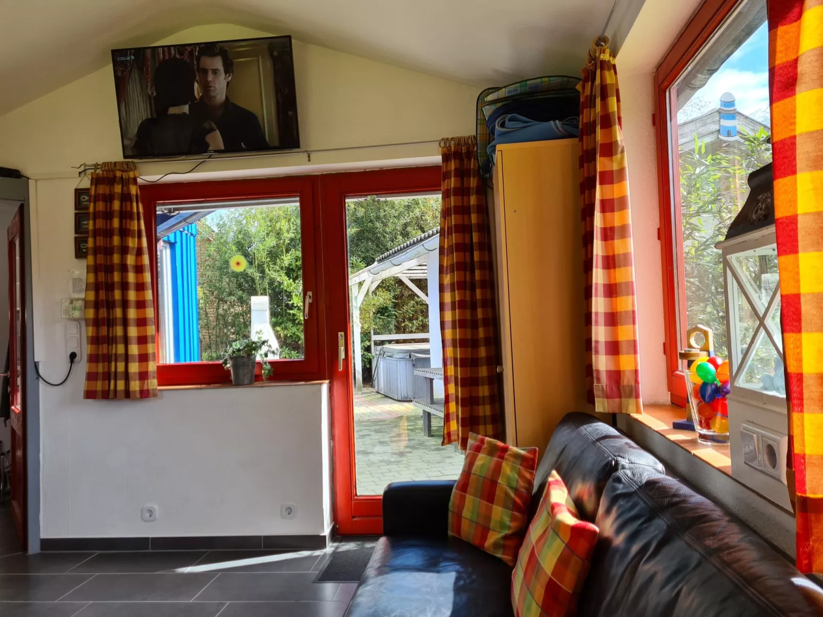 Leuchtturm mit Sauna und Whirlpool-Inside