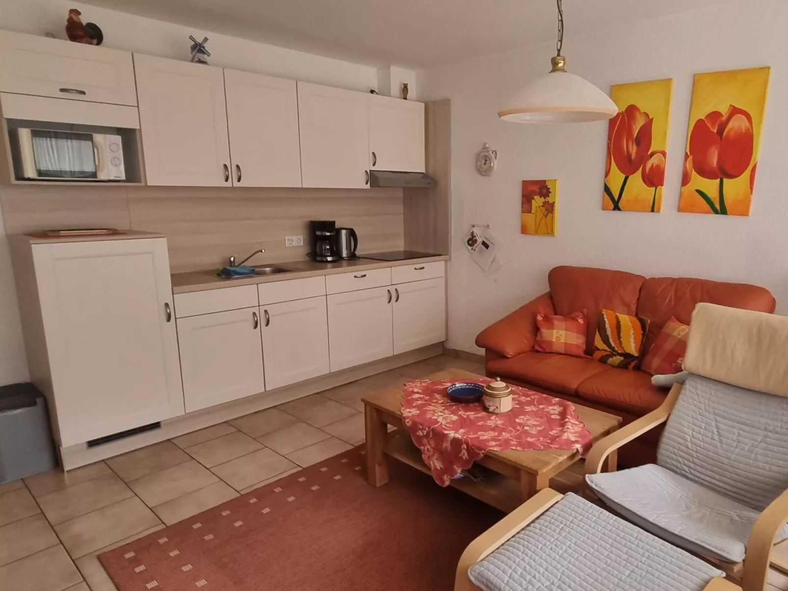 Wohnung in Norddeich direkt am Strand-Dedans