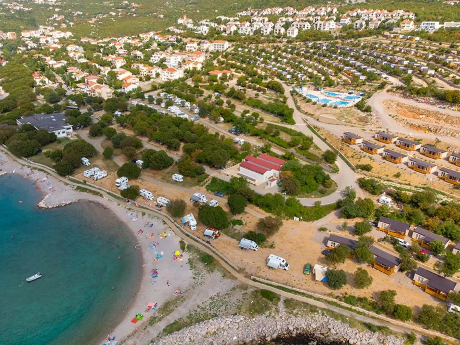 Mobilheim "Queen Campagna" mit gemeinschaftlichem Pool-Outside