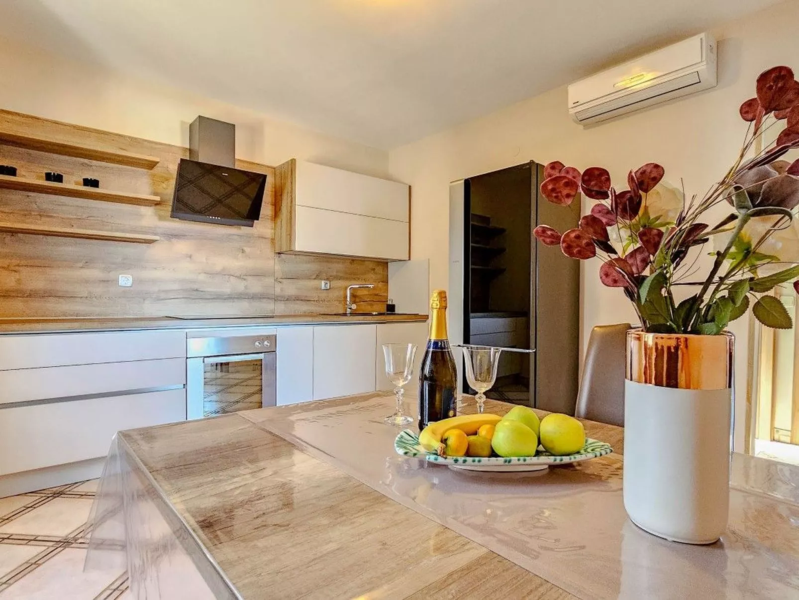 Apartment für 2 Personen mit Meerblick-Dedans