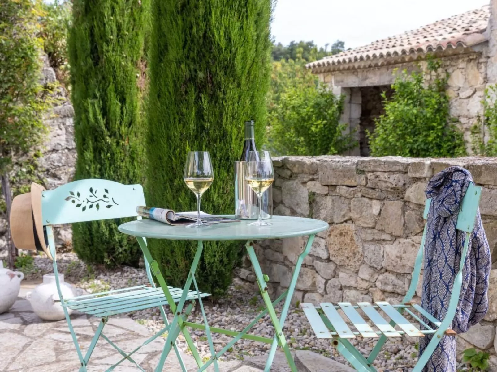 Clos de l'Olivier-Draußen