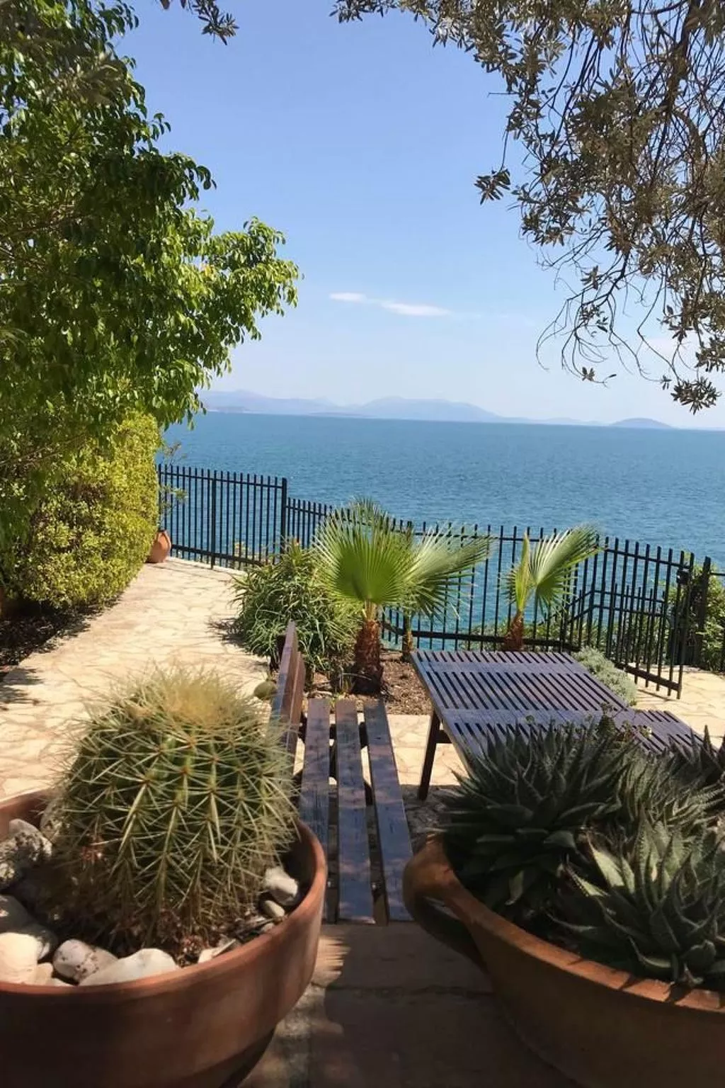 Geräumiges Ferienhaus in Chania mit Meerblick-Dehors