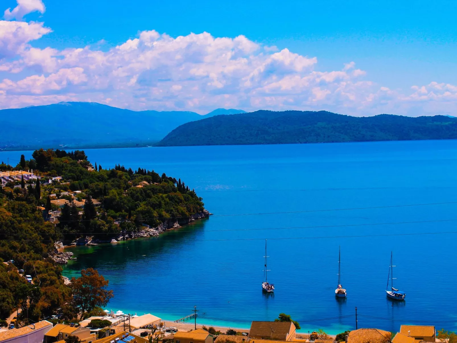 Wunderschöne Villa mit Panoramablick auf das Meer-Draußen