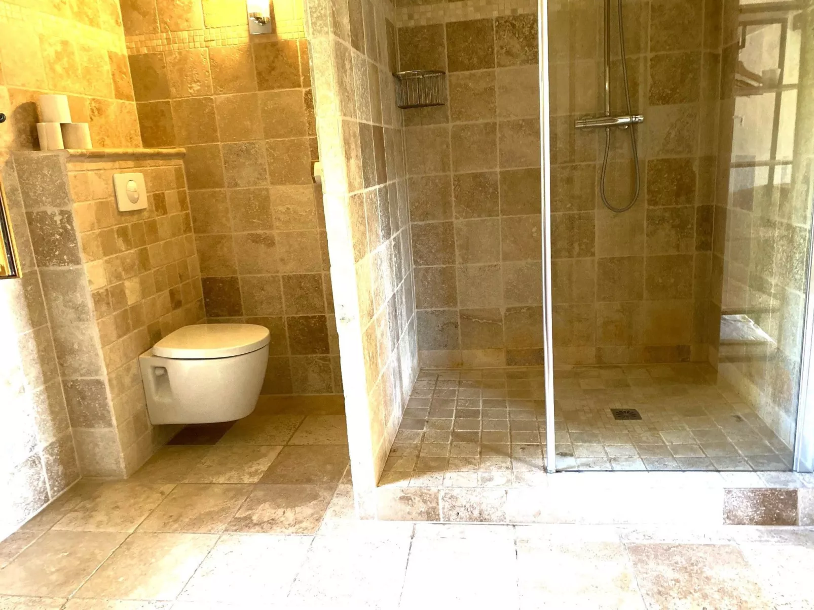 Klimatisiertes Mas Les Heures Bleues mit Pool - Drinnen