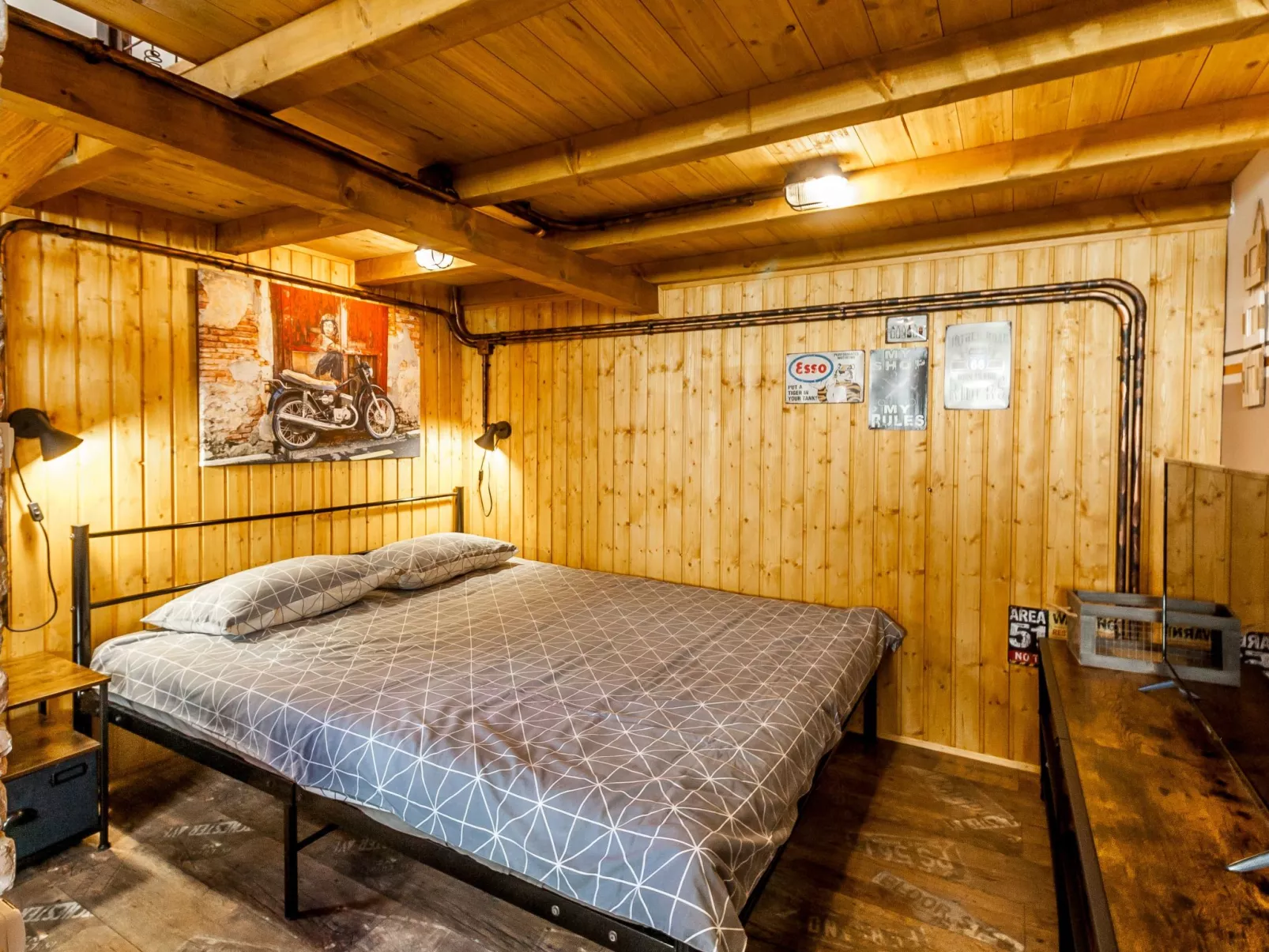 Haus im Industriestil Eni mit privatem Parkplatz-Drinnen