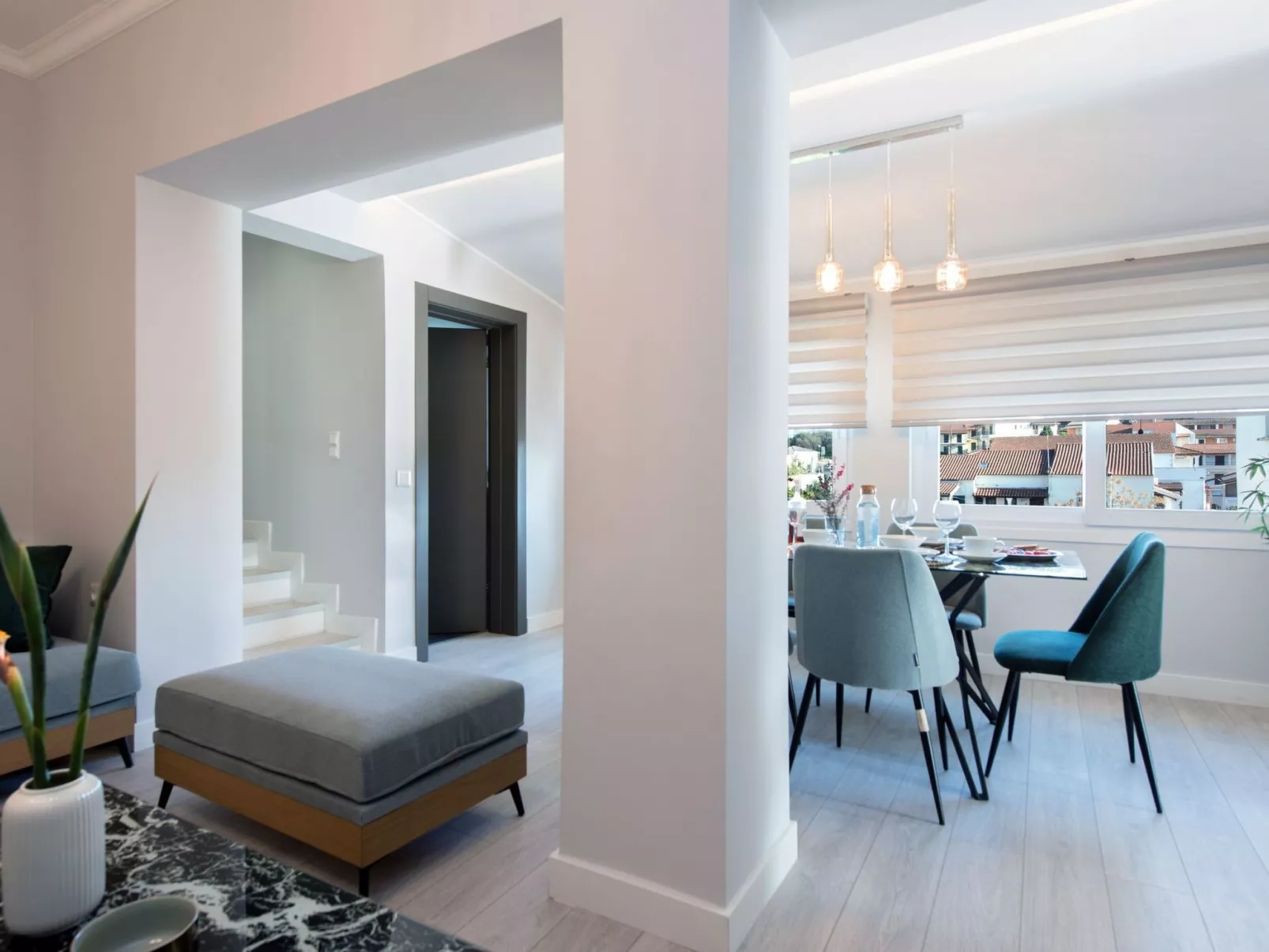 Elegantes Apartment mit zwei Schlafzimmern in Kassiopi-Inside