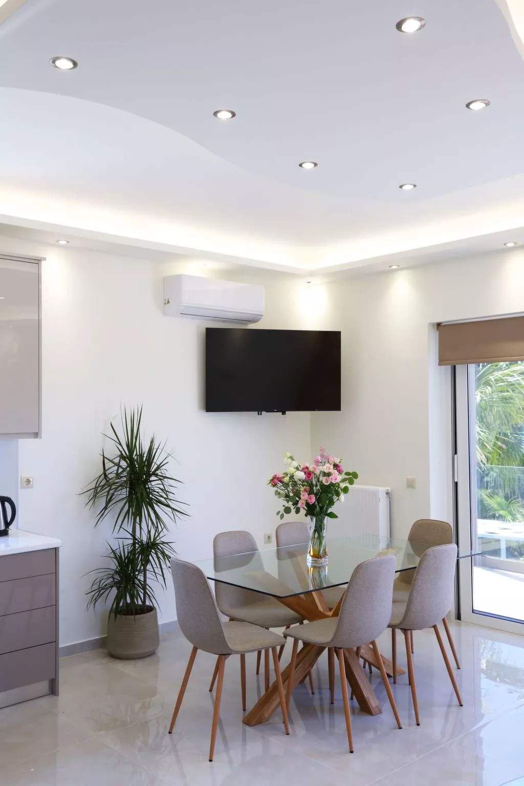 Luxusvillen Thanasis in der Nähe von Kathisma-Inside