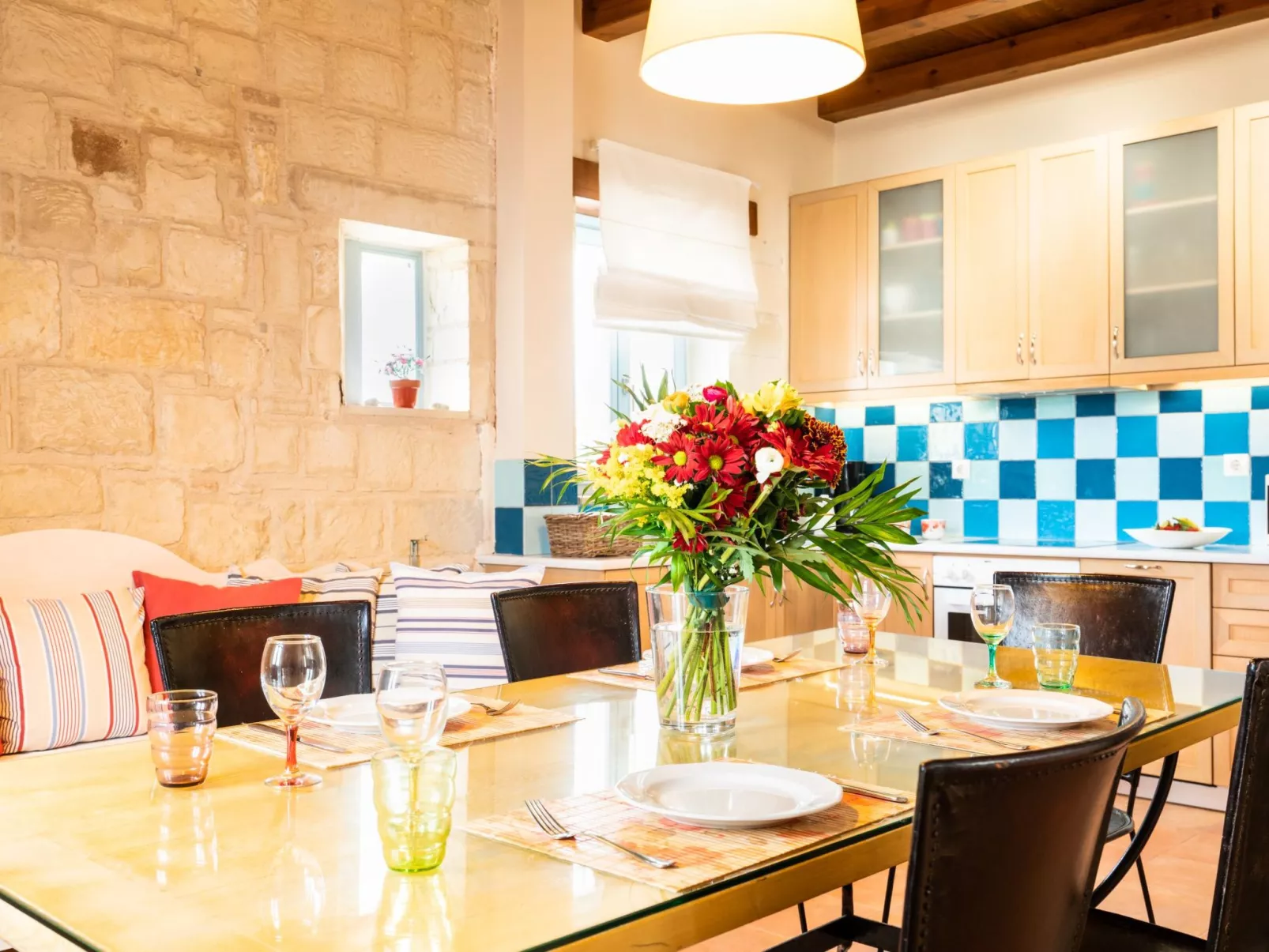 Villa am Strand mit privatem Pool und Tischtennisplatte-Drinnen