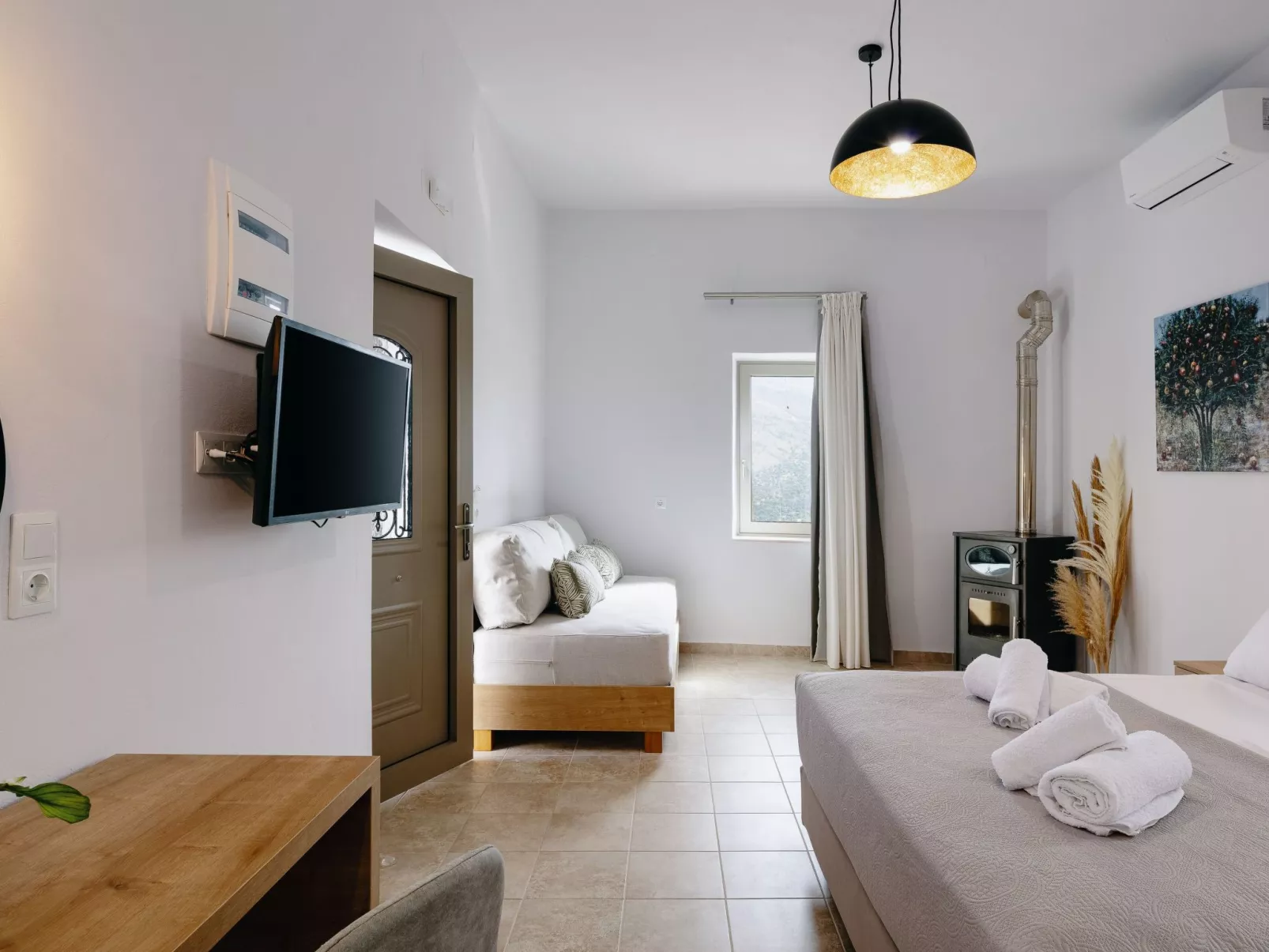 Berghütte "Kedros Villa" mit Bergblick-Dedans