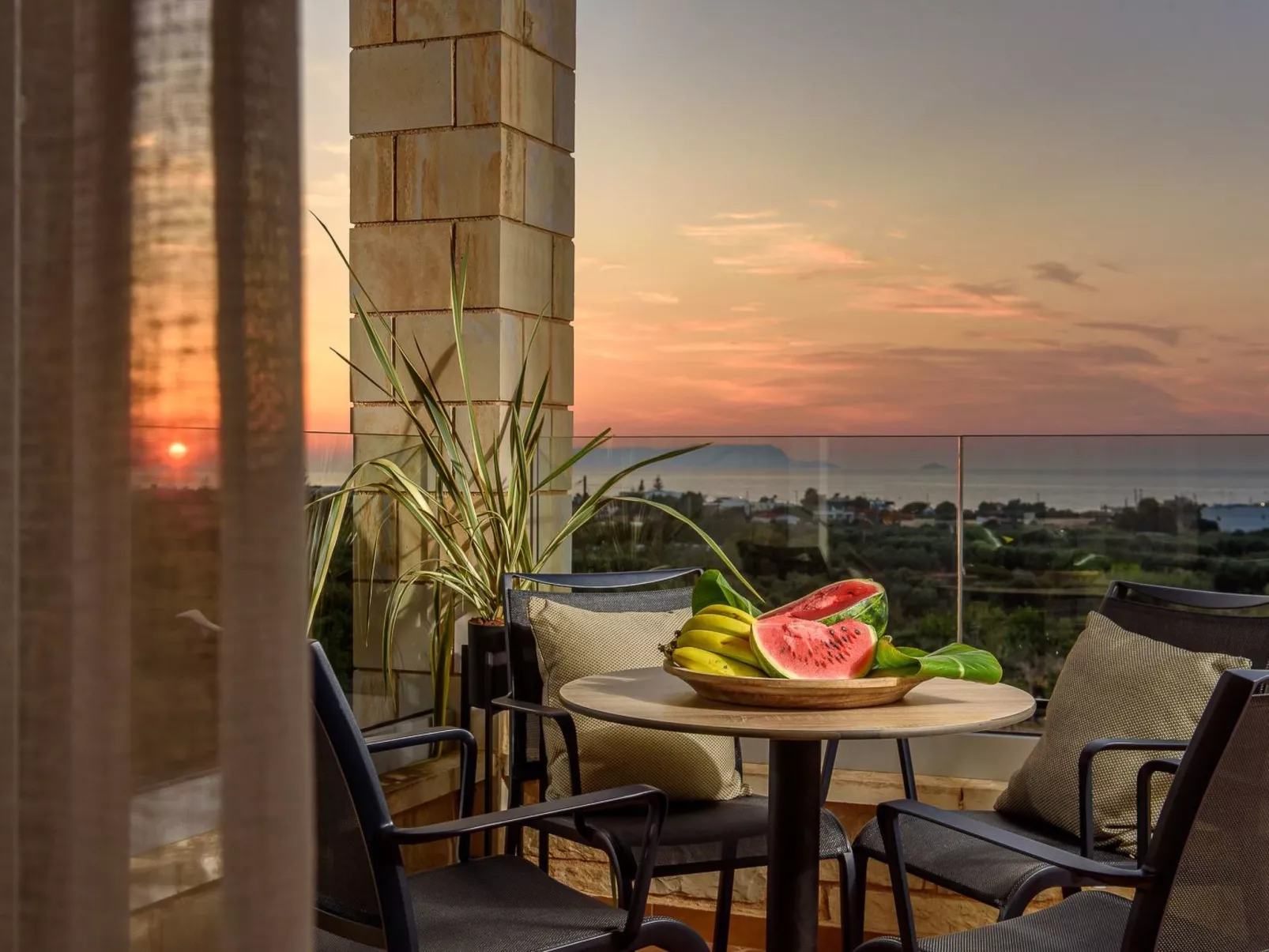 Caldera Anissaras Villen - Theros Konzept-Draußen