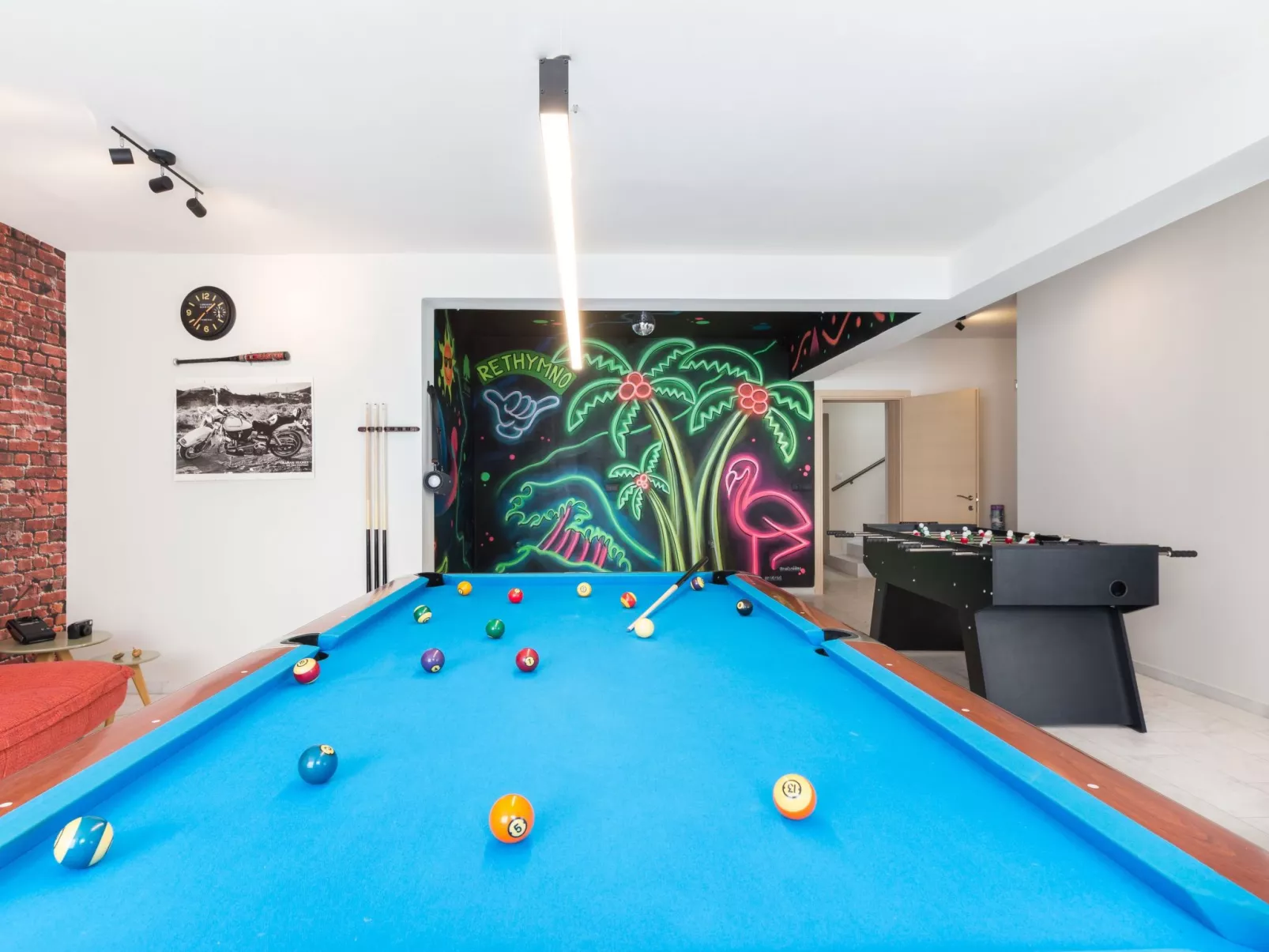 Lux Villa, Beheizter Pool-2km zum Strand,Kinderbereich-Drinnen