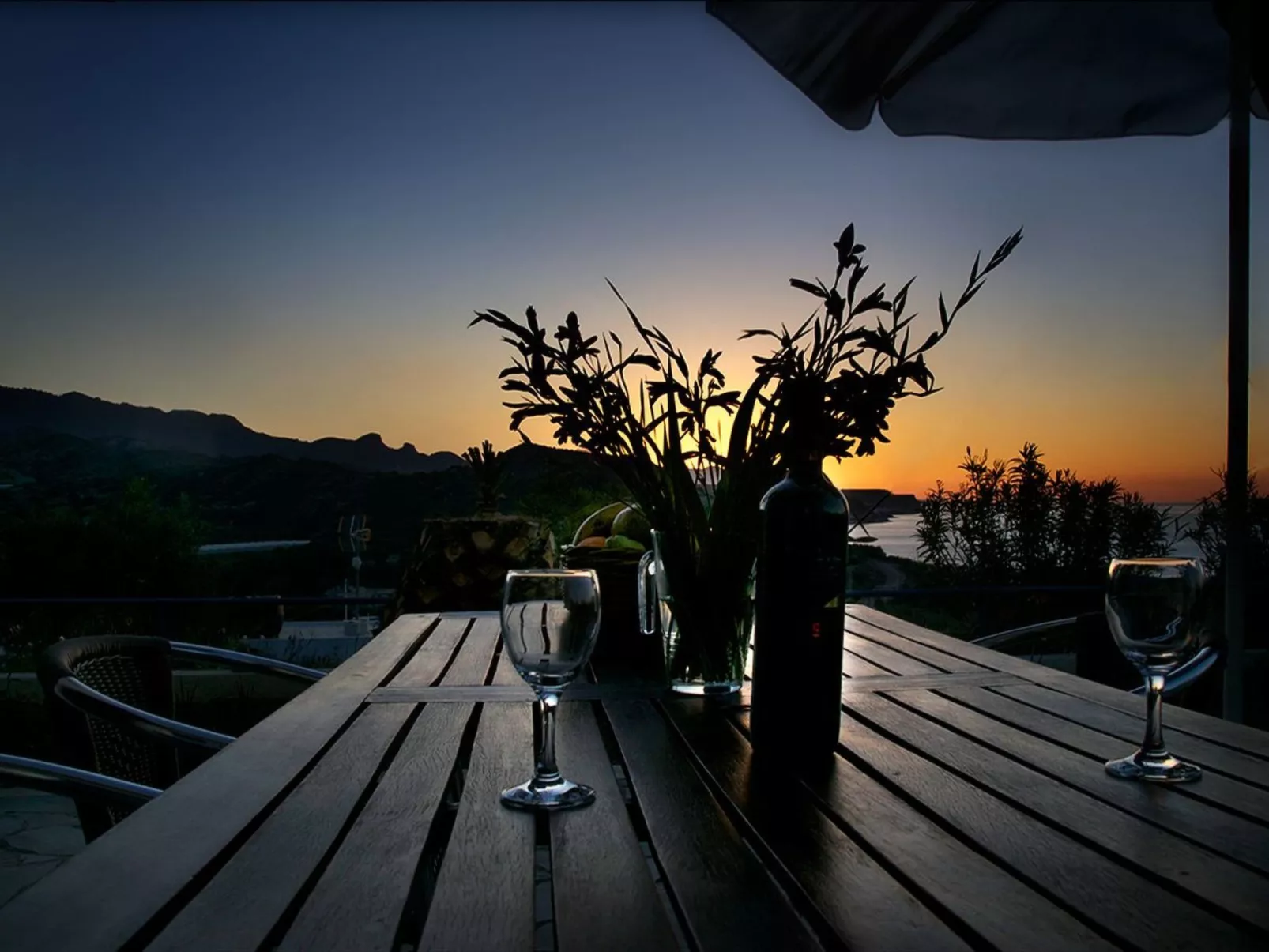 Wohnung "Aliki" mit Blick auf das Wasser-Outside