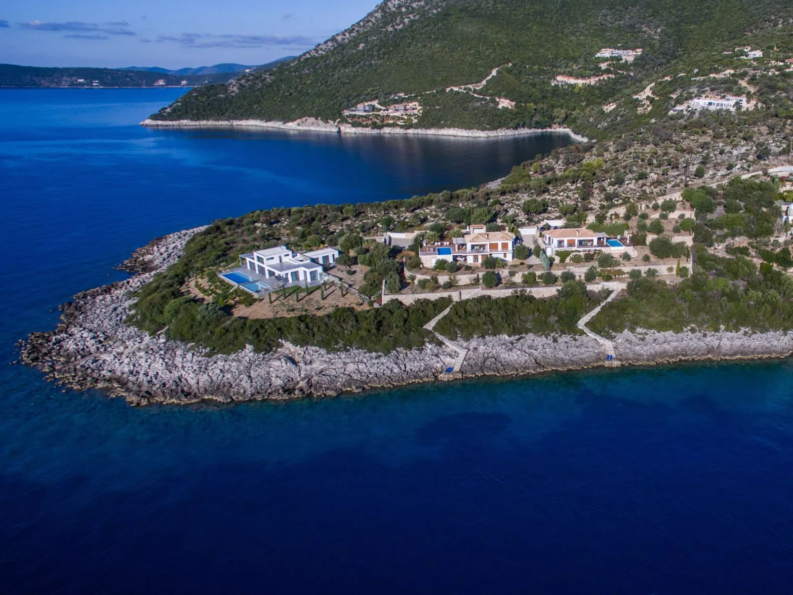 Marine Villa mit privatem Zugang zum Meer - Iris Villas-Dehors