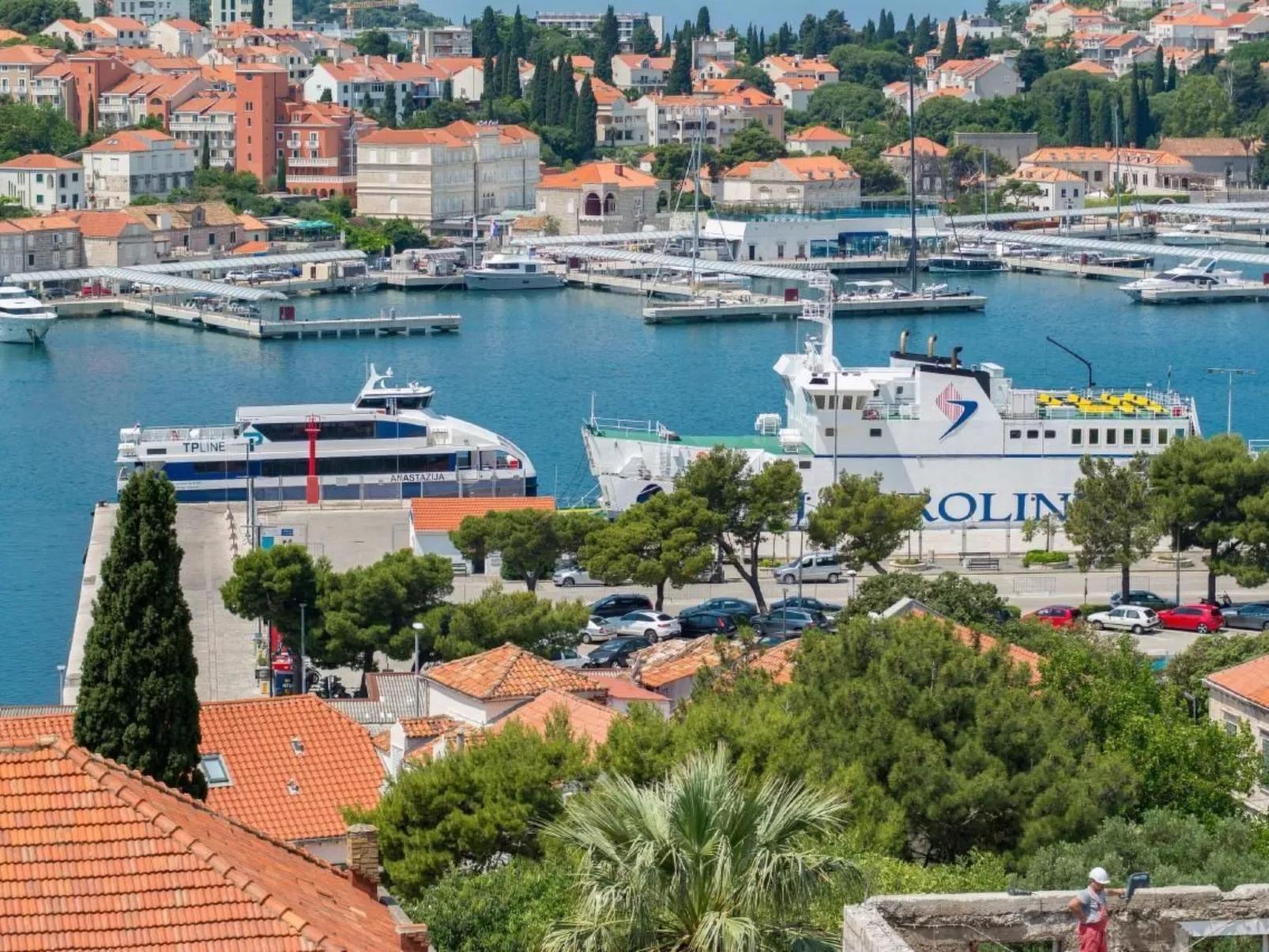 Modernes Apartment mit Meerblick-Draußen