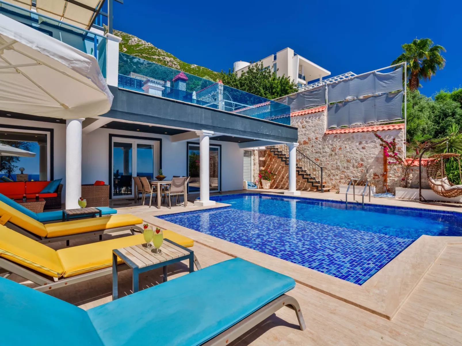 Mit Meerblick und Garten für Familien-Inside