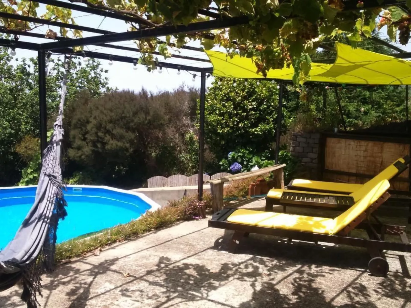 Haus in Arco Da Calheta mit Garten und Meerblick-Dehors