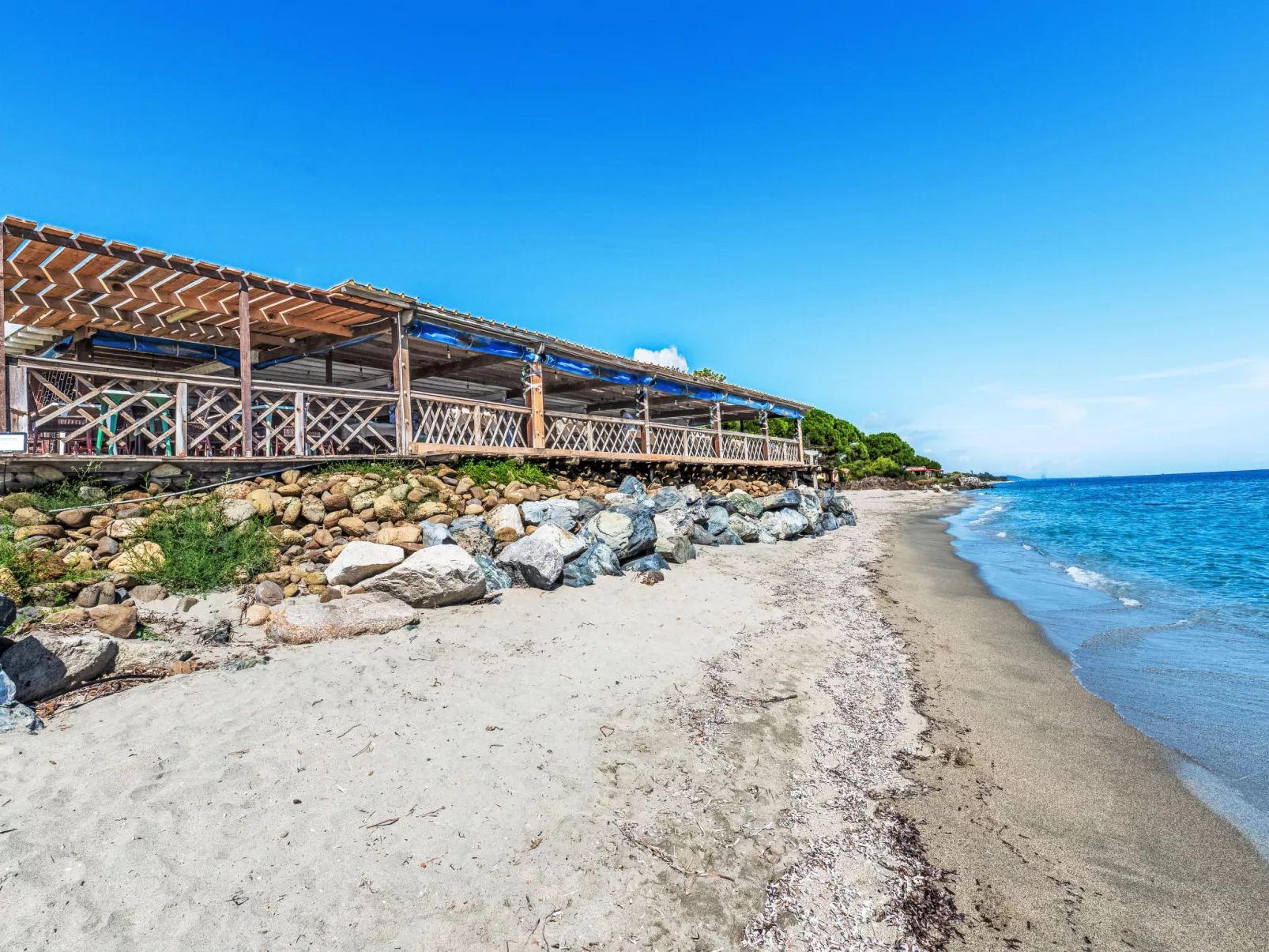 Villa mit Meerblick U Castagnu in geschützter Natur-Environnement