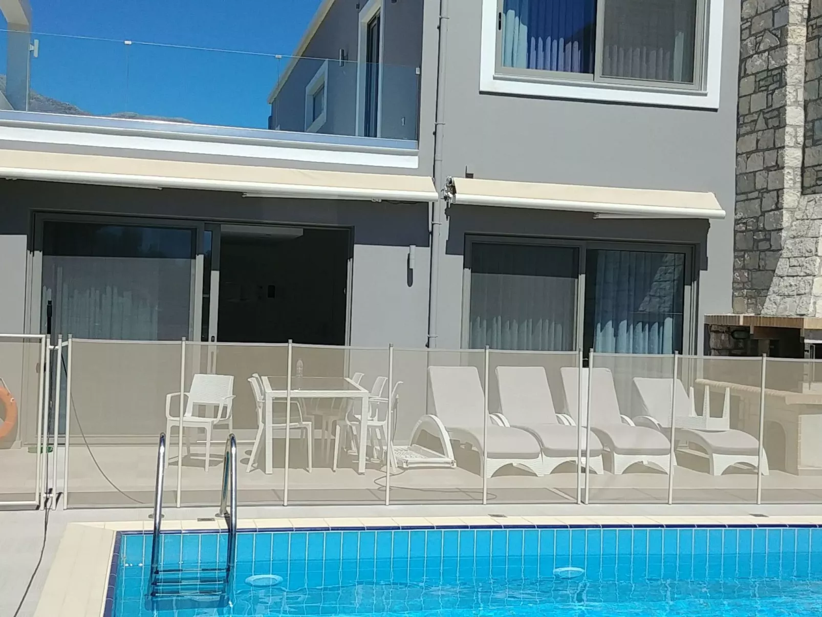 Villa am Strand mit Pool BBQ Spaziergang zu Annehmlichkeiten-Outside