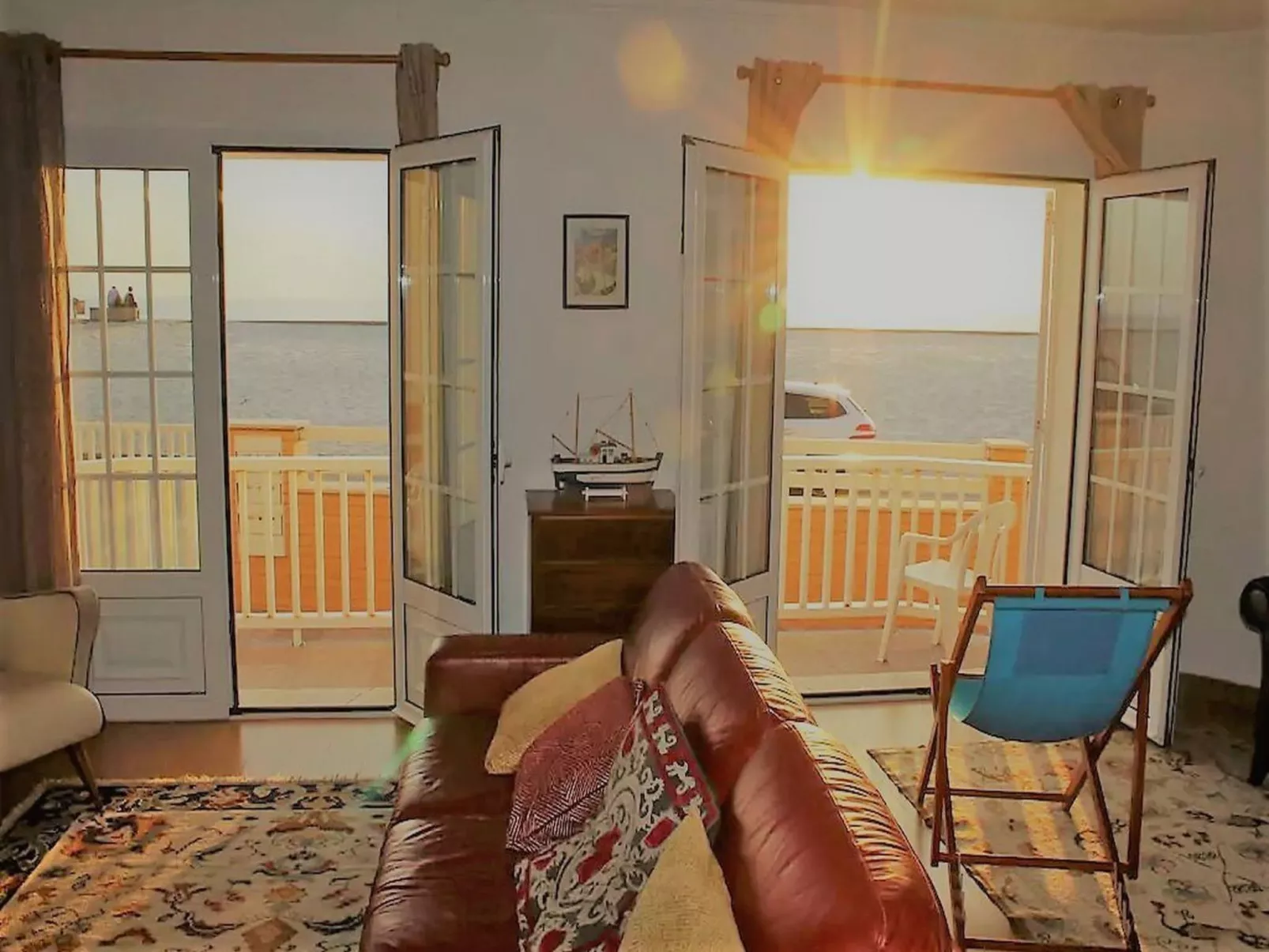 Wohnung Face à la Mer-Drinnen