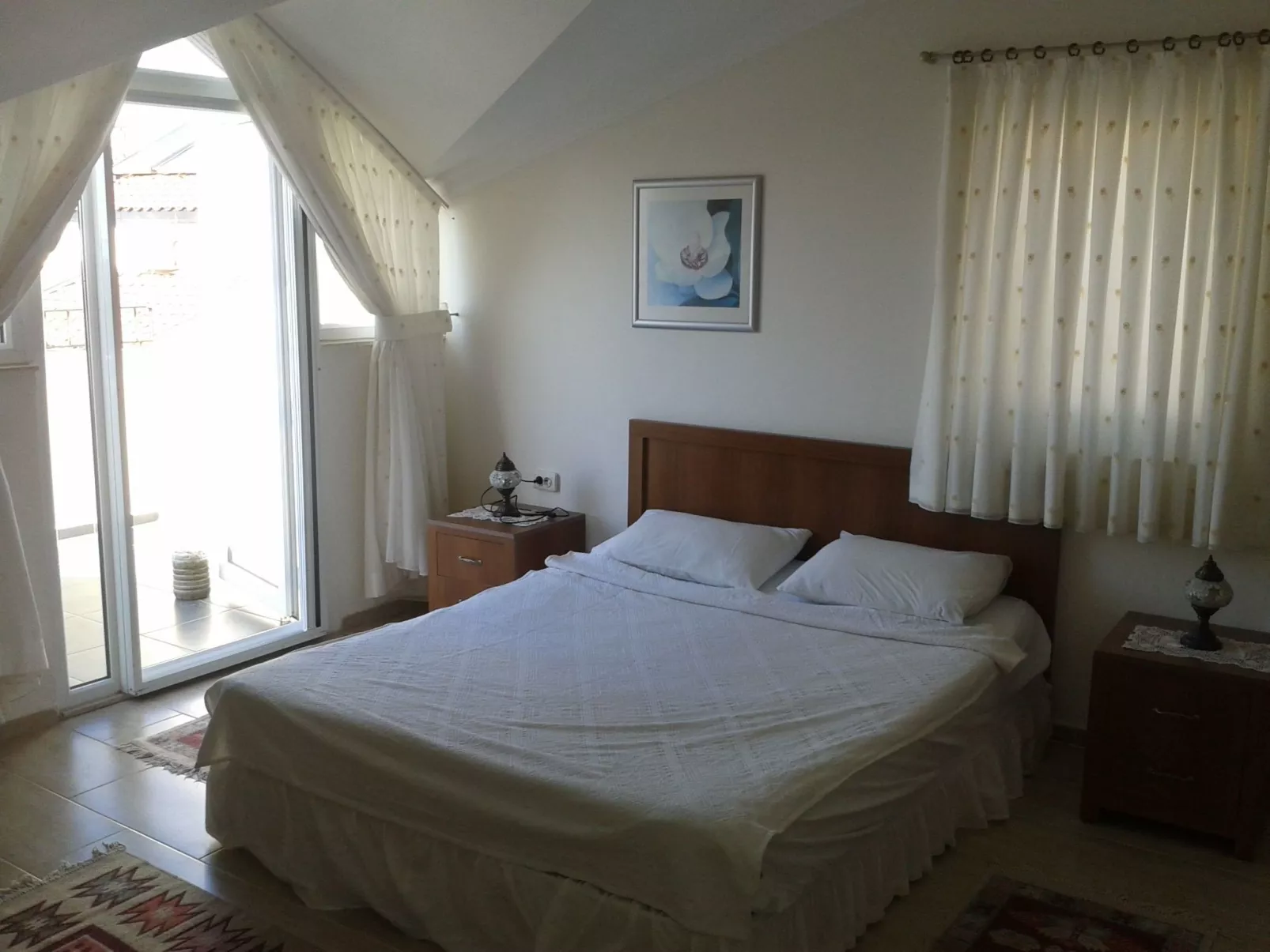 Strandnahe Ferienwohnung über zwei Etagen - Drinnen