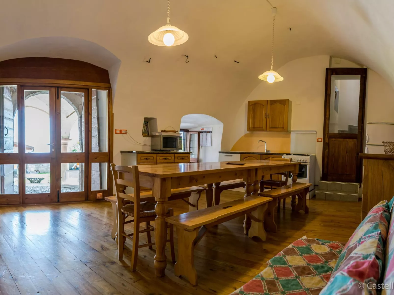 Open Space Penthouse im Schloss mit Seeblick-Drinnen