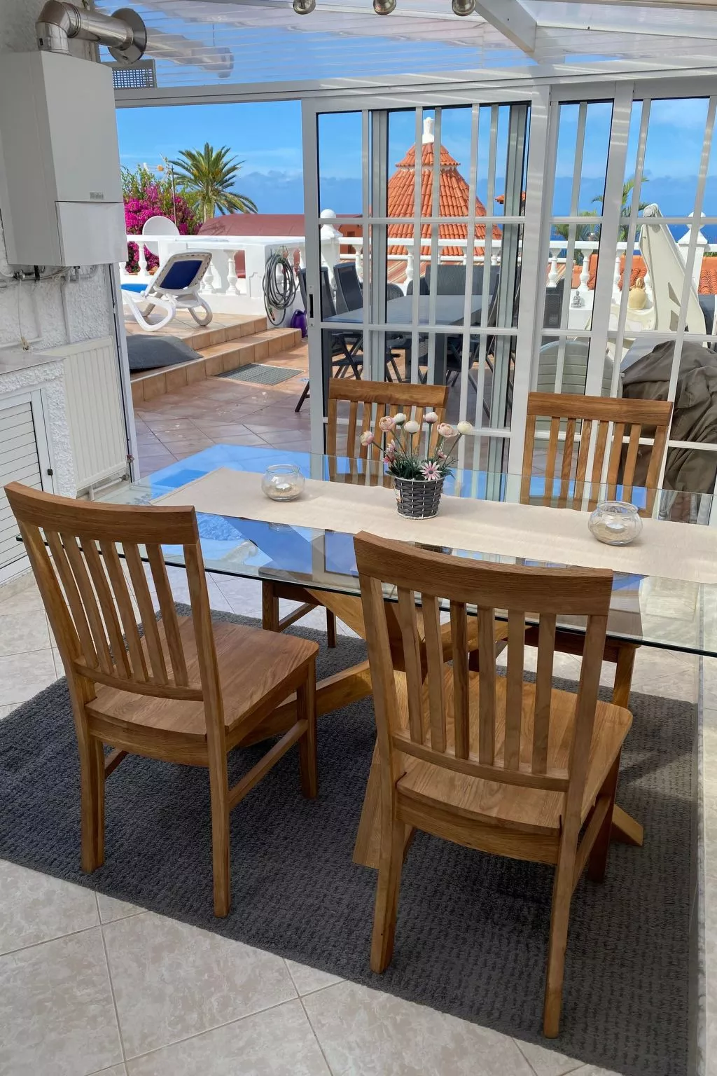 La Palmita mit Meerblick-Draußen