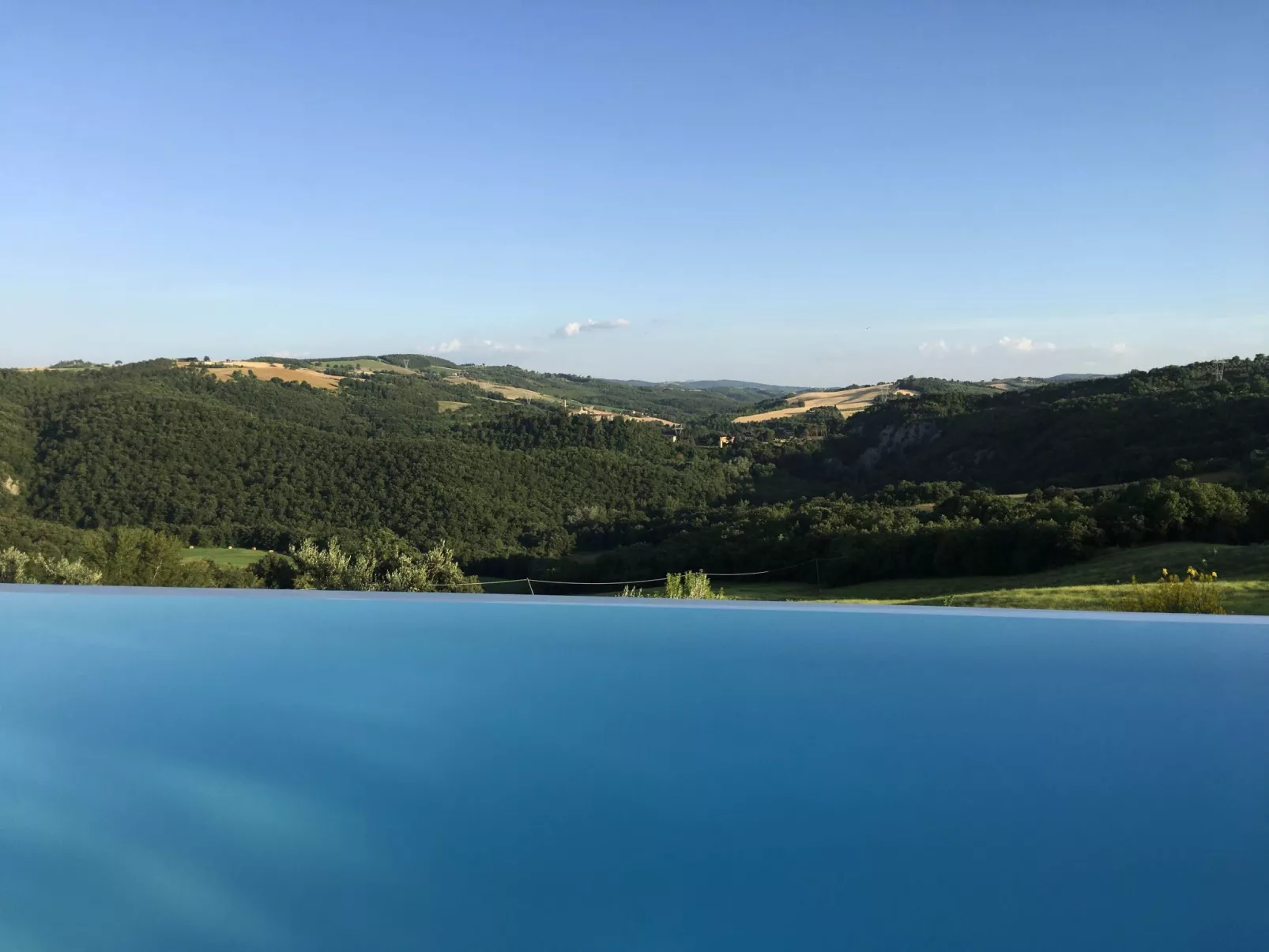 Casale Civitella mit Infinity-Pool-Draußen