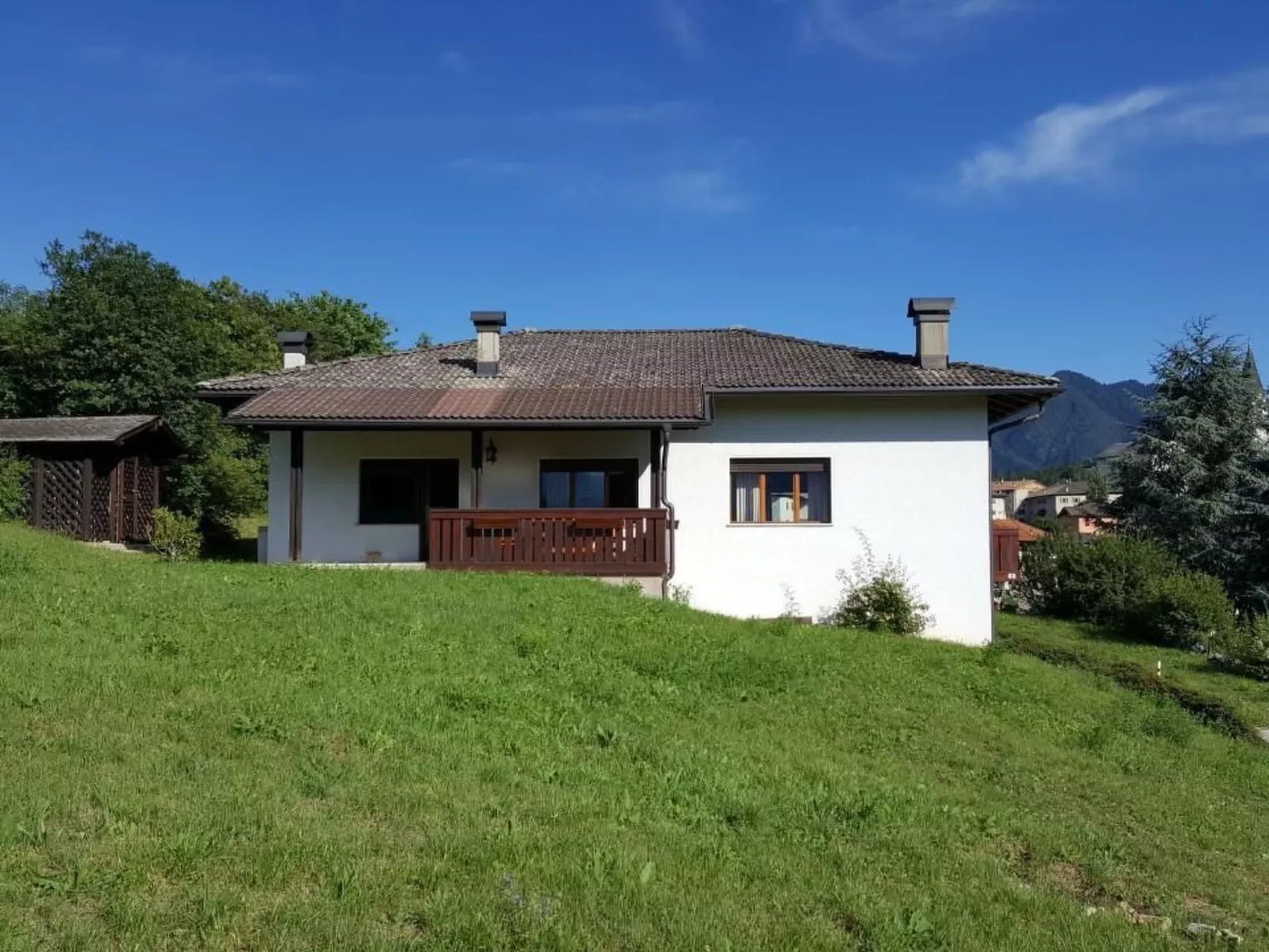 Dolomiten Weiße Rast-Draußen