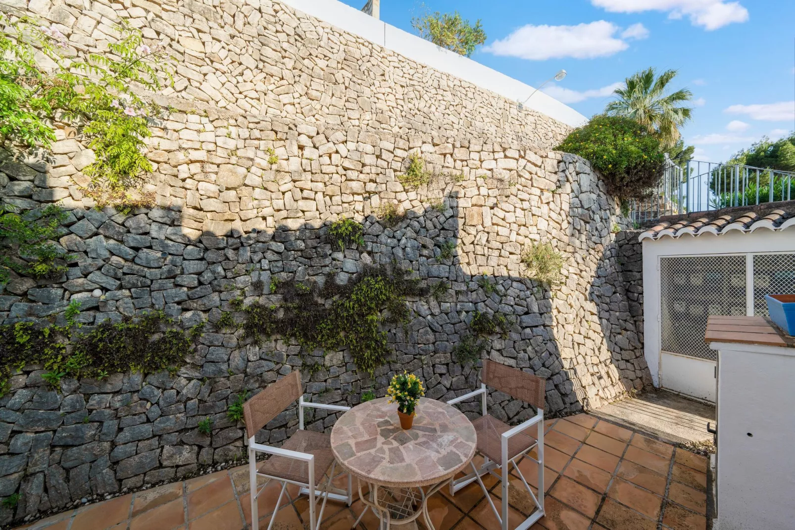Casa Moraira-Gardens summer