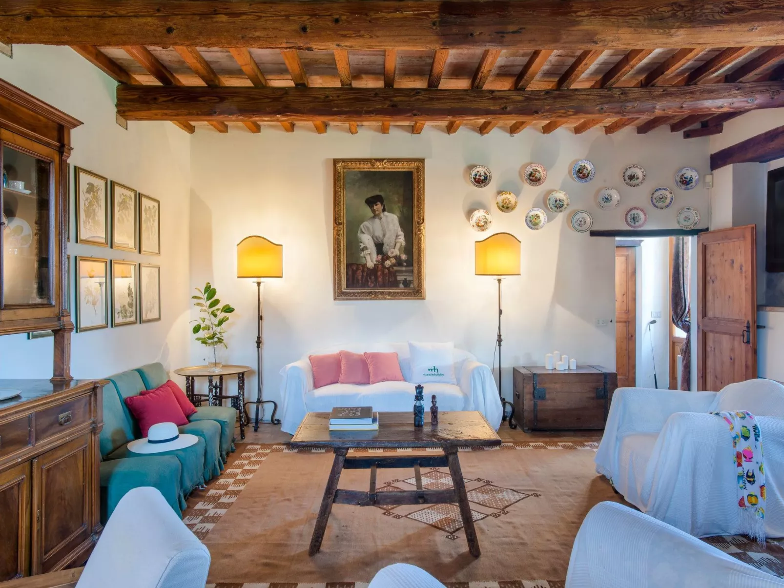 Villa Deda - Marche Holiday-Drinnen