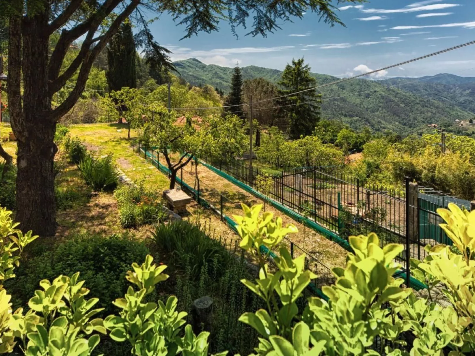 Unabhaengige Wohnung in Velva mit Garten und Grill-Outside