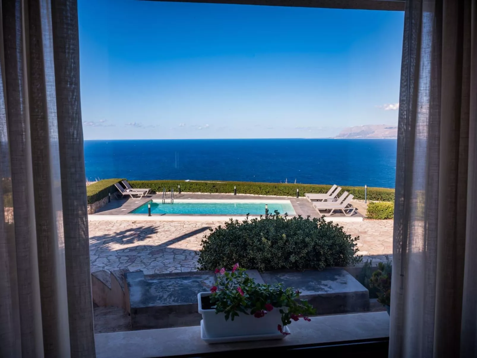 Bucht von Scopello, privater Pool, atemberaubende Aussicht-Outside