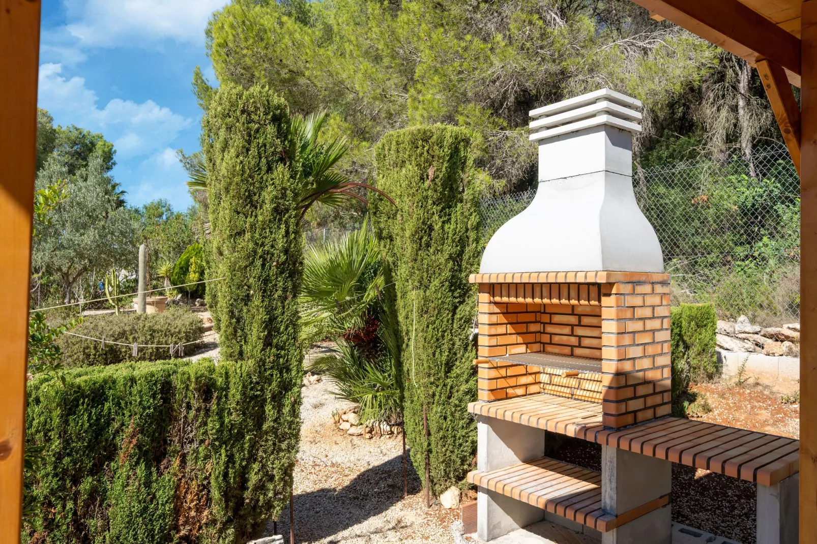 Villa Javea-Gardens summer