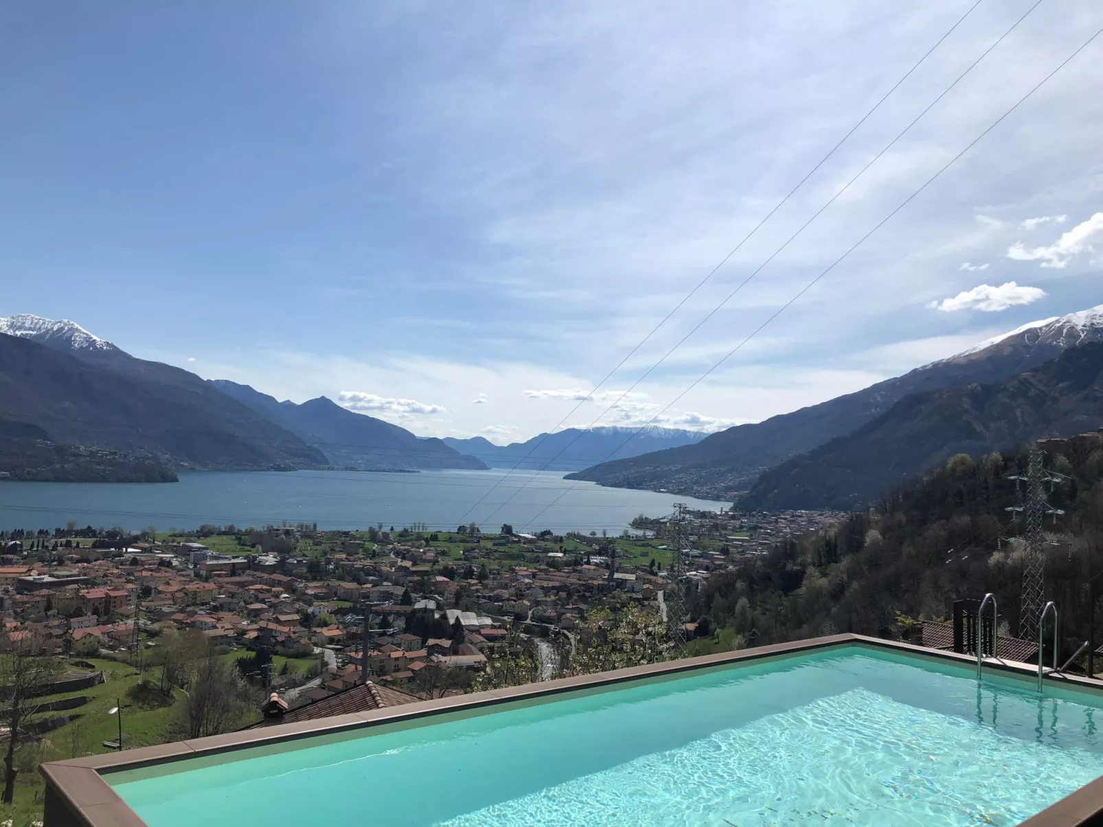 'Casa Domenica' mit Blick aufs Wasser-Draußen