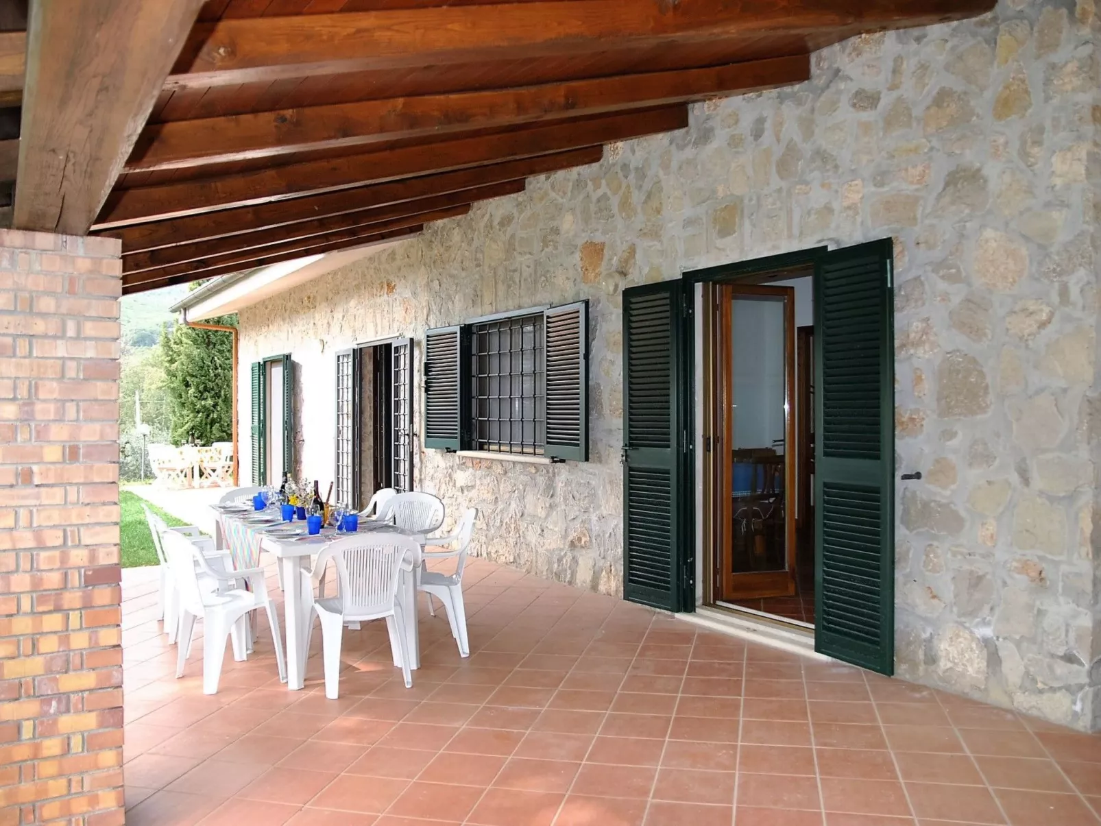 Rustikale Hütte-Outside