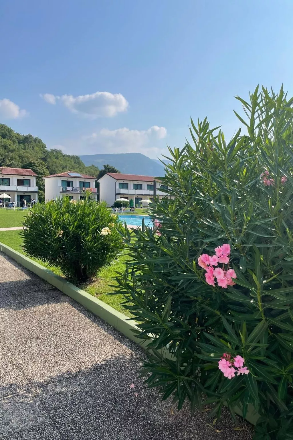 Wohnung in Costermano mit privatem Parkplatz-Dehors